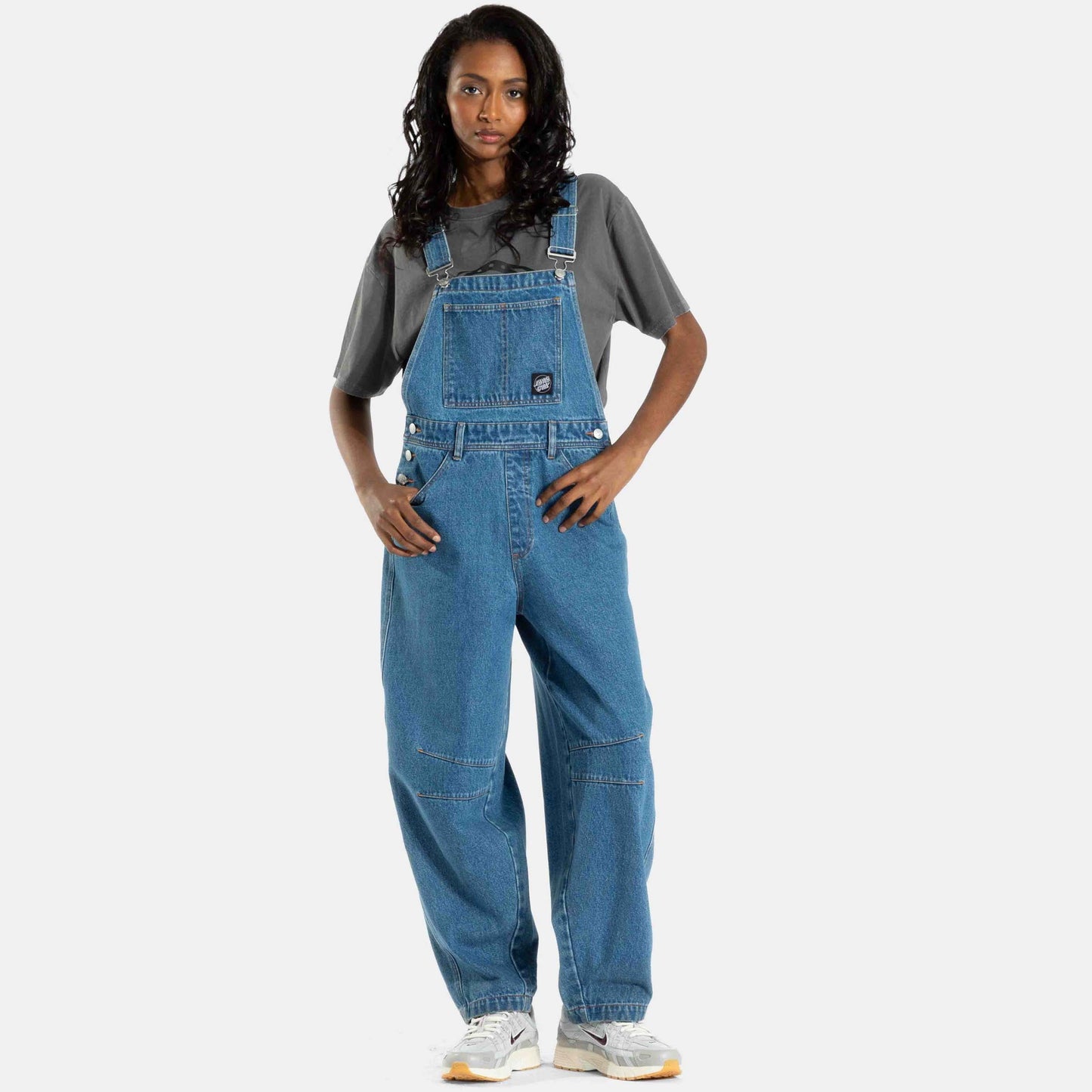 Santa Cruz | Opus Dot Barrel Dungarees Light Blue