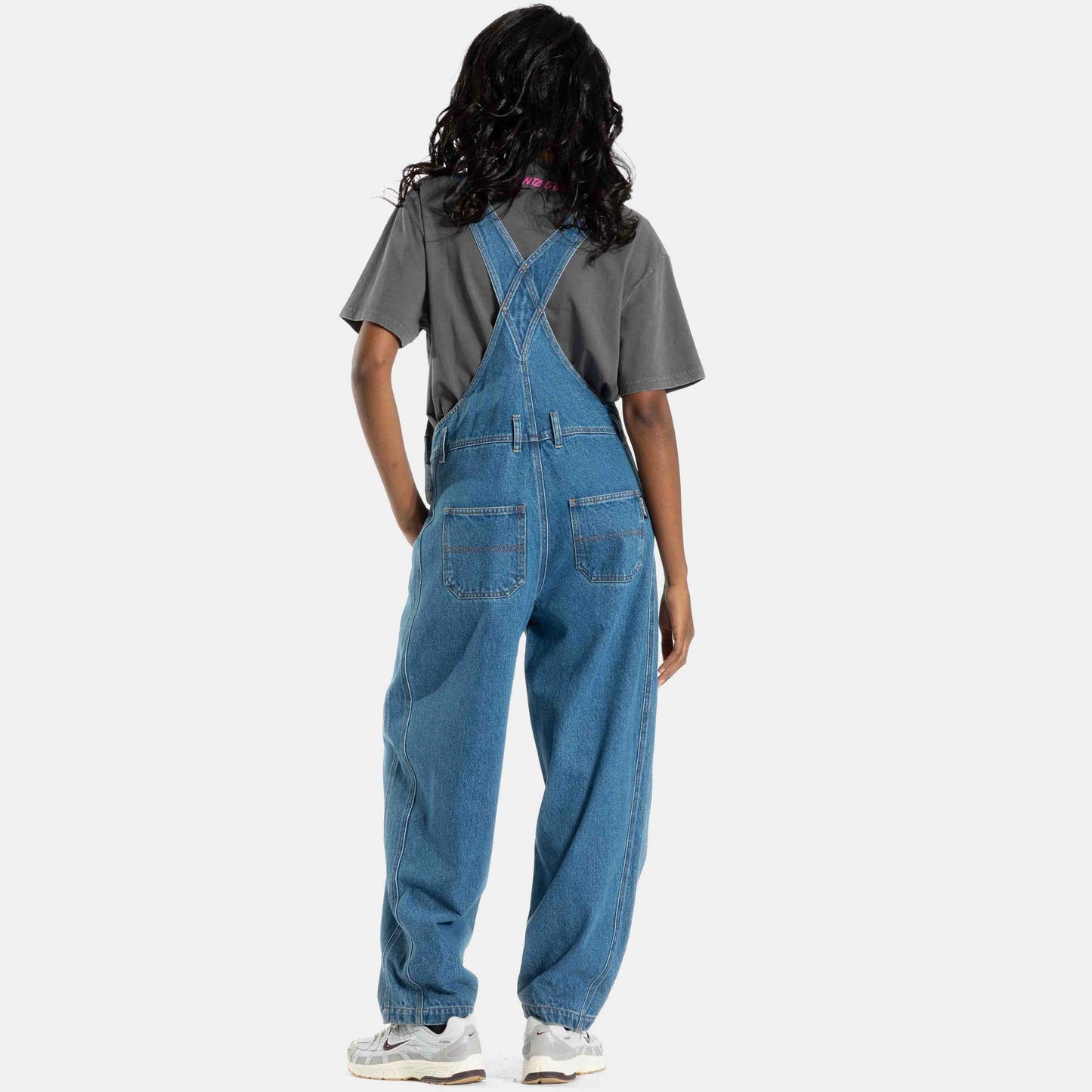 Santa Cruz | Opus Dot Barrel Dungarees Light Blue