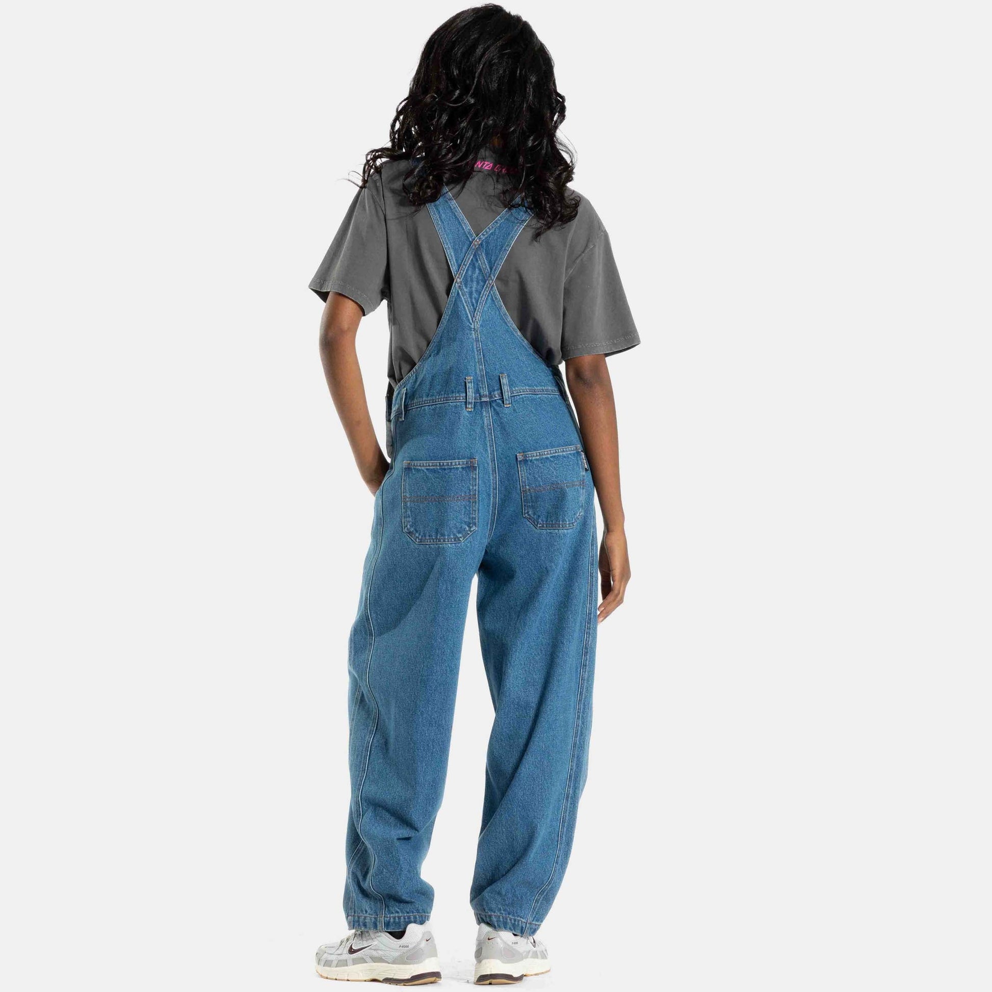 Santa Cruz | Opus Dot Barrel Dungarees Light Blue