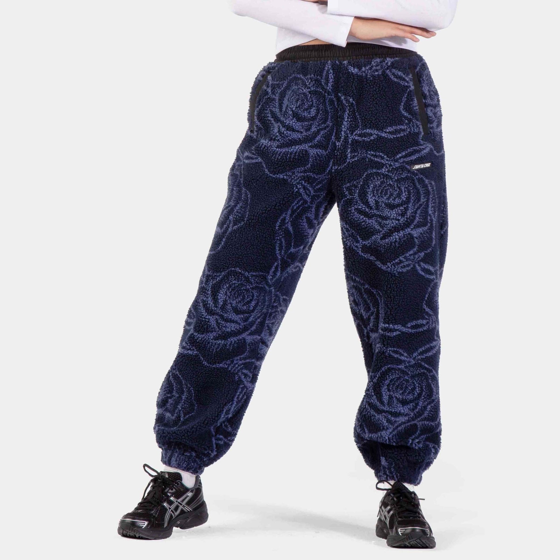 Santa Cruz | Homebody Sweatpant Navy Roses