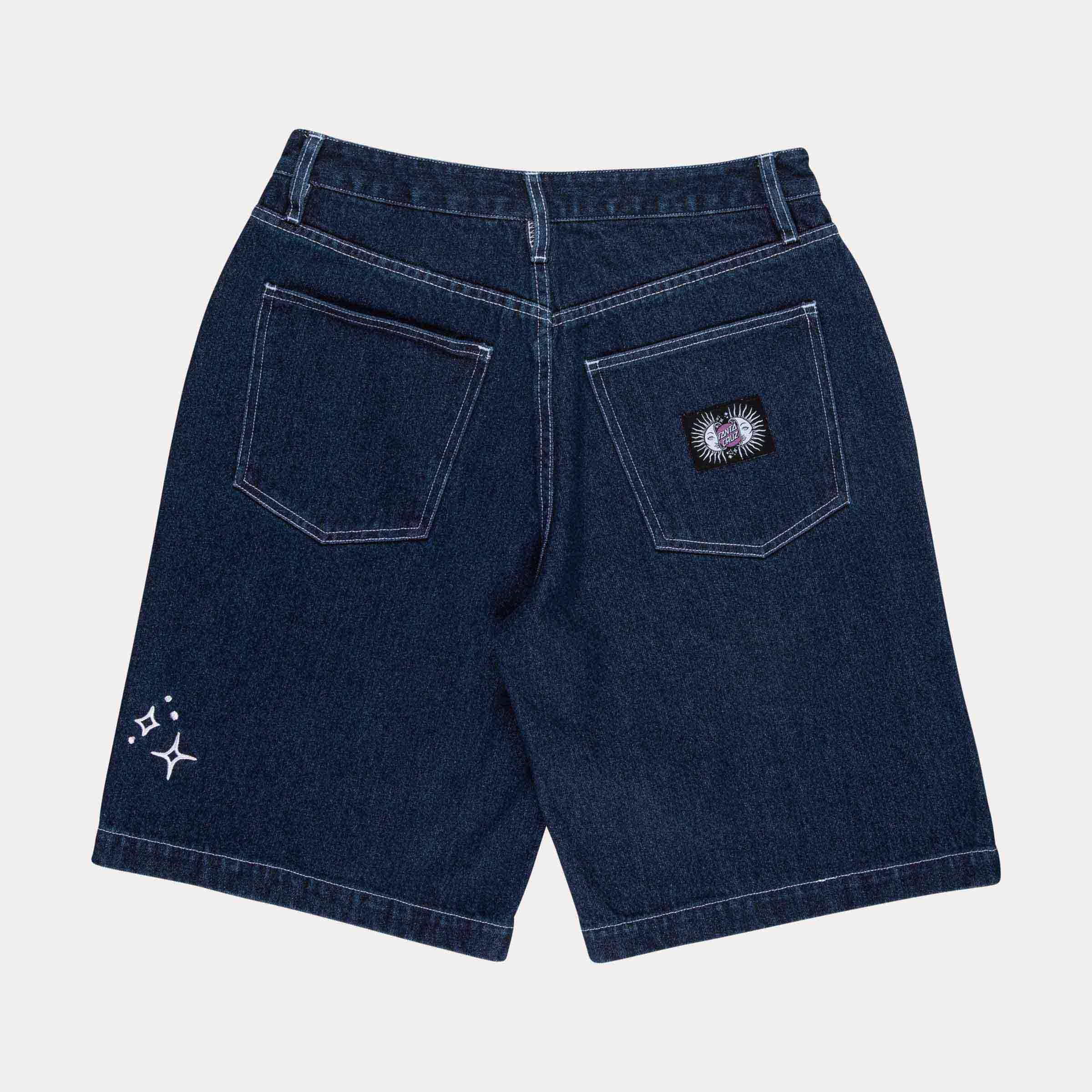 Santa Cruz | Split Sun Shorts - Dark Denim – Santa Cruz Skateboards UK