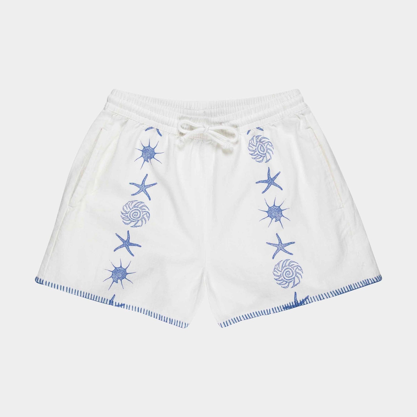 Santa Cruz Reef Shorts Off White