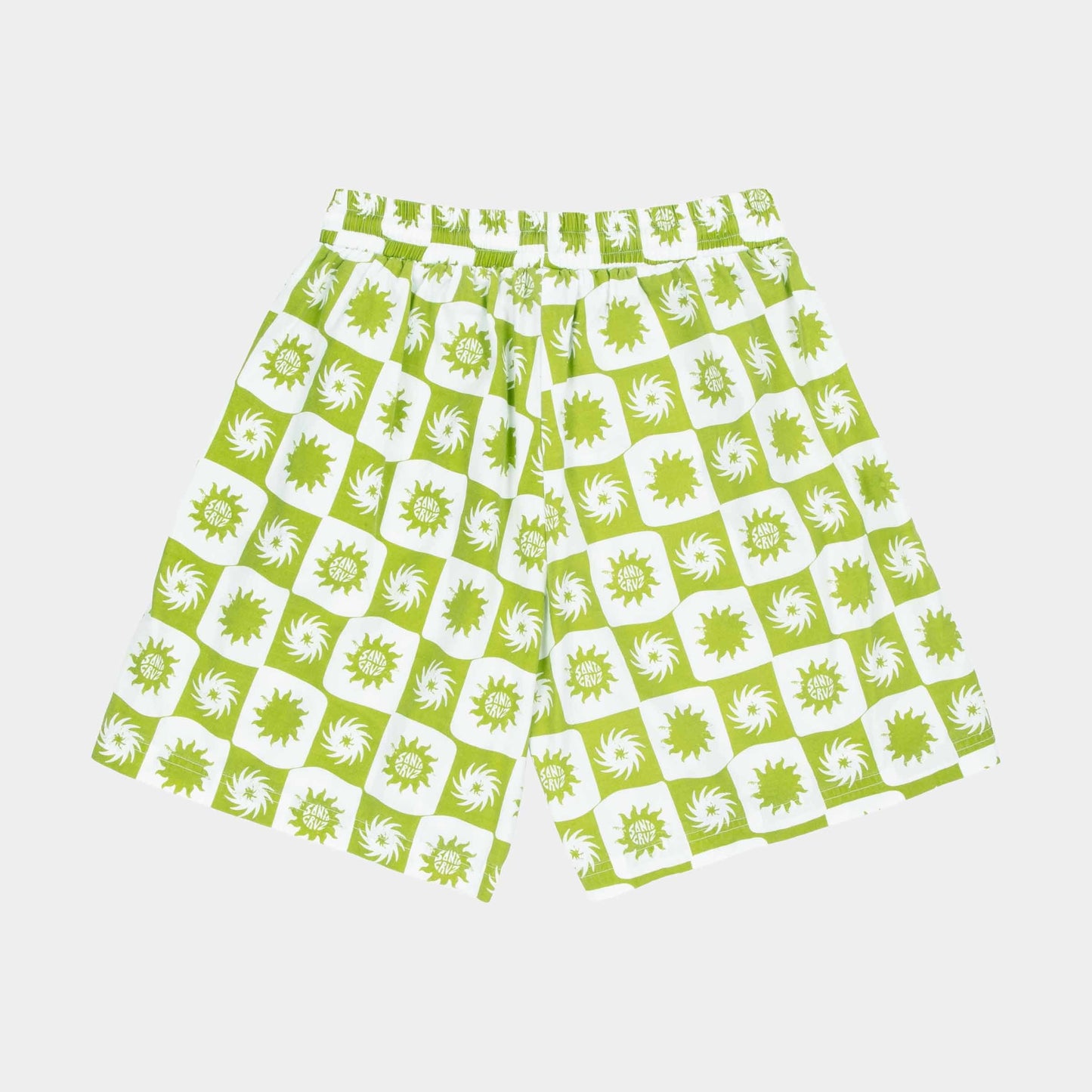 Santa Cruz Sun Daze Shorts Green Sun Daze
