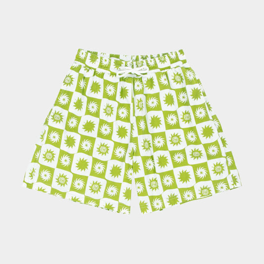 Santa Cruz Sun Daze Shorts Green Sun Daze