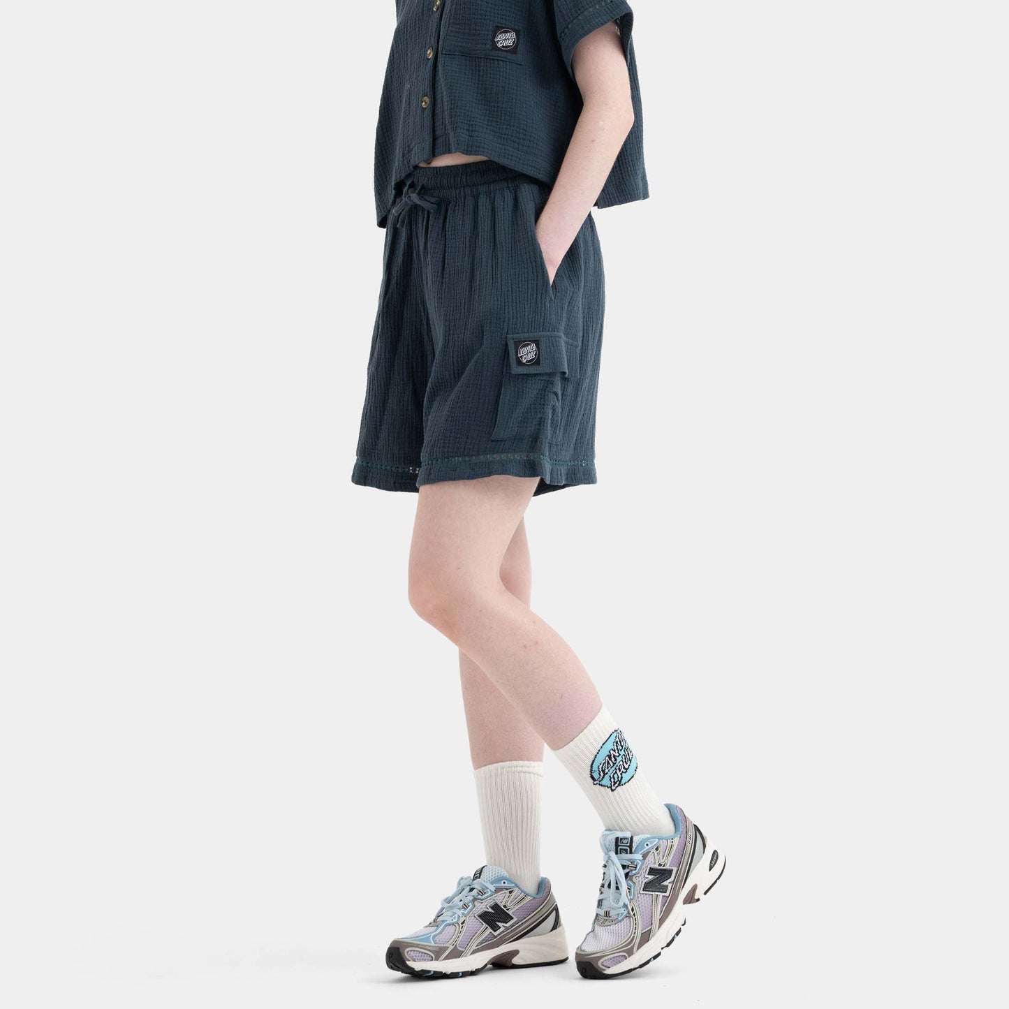 Santa Cruz Skateboards | Dune Cargo Shorts Deep Sea