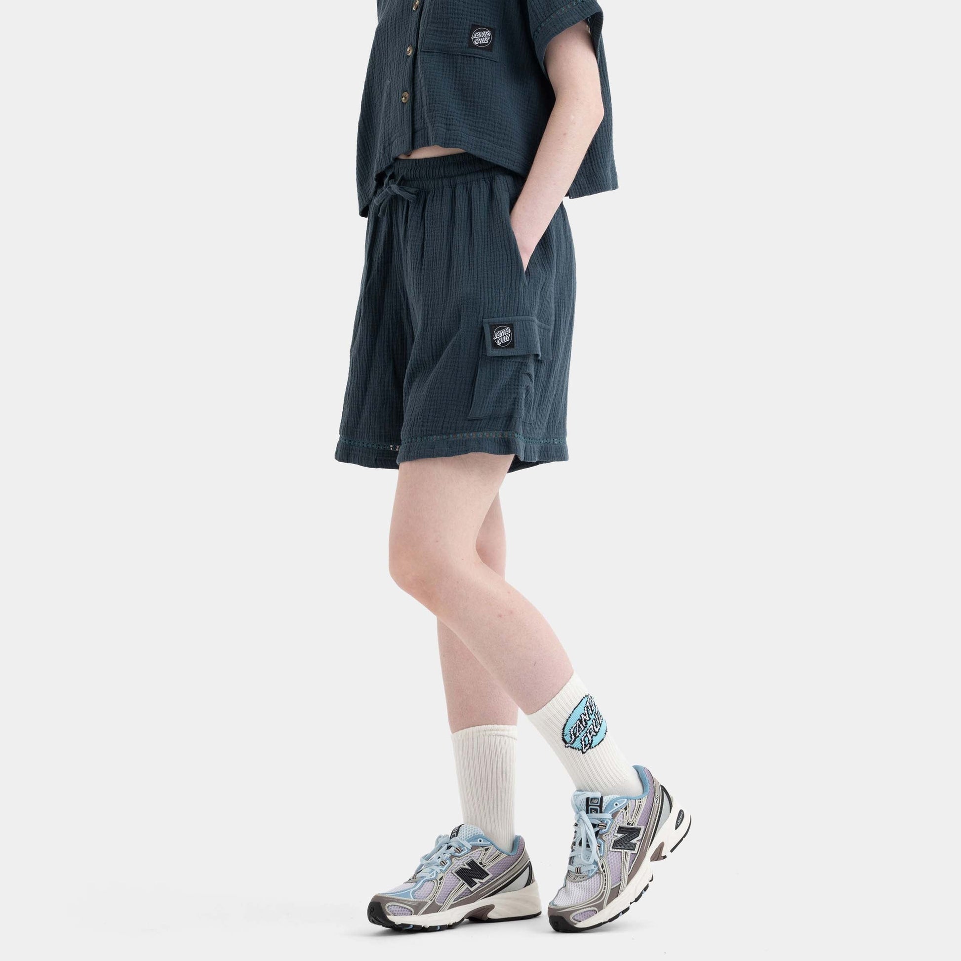 Santa Cruz Skateboards | Dune Cargo Shorts Deep Sea