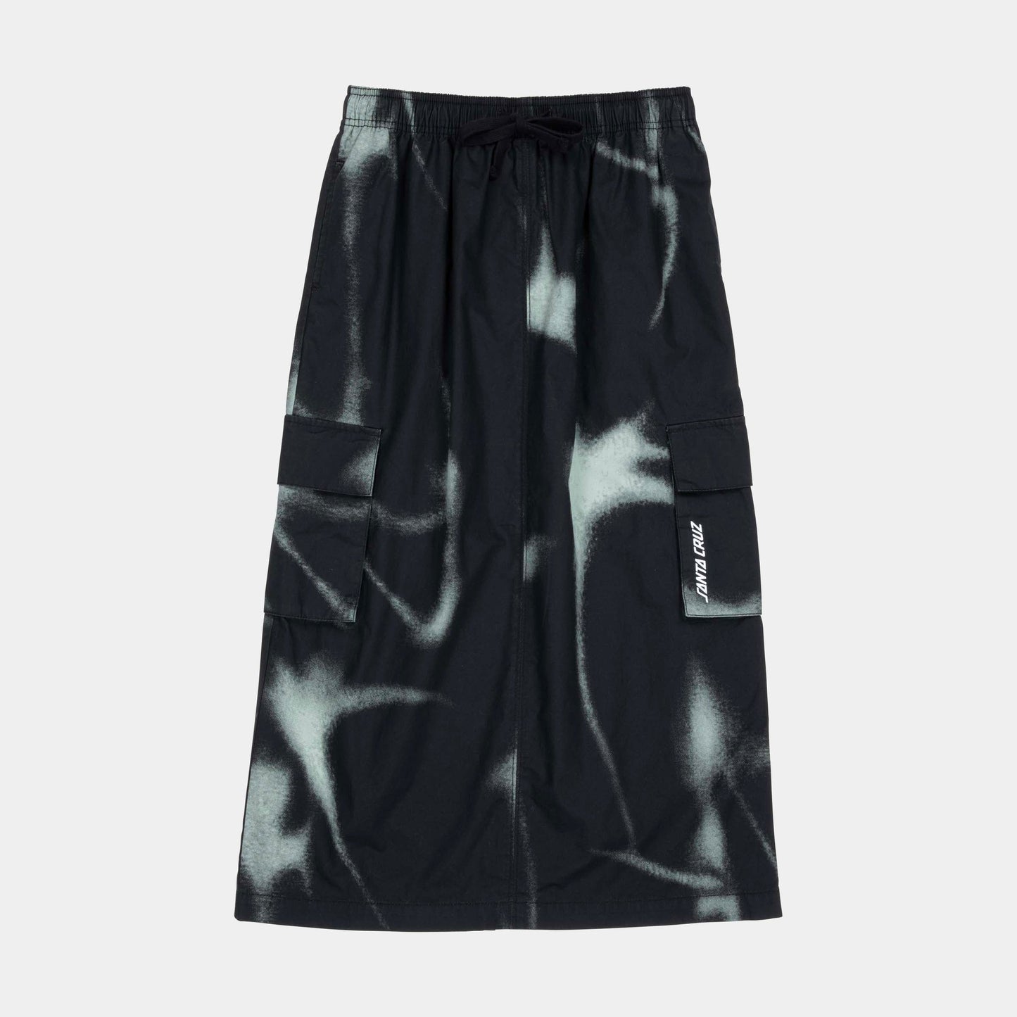 Santa Cruz Skateboards | Strip Cargo Skirt Black Acid Cloud
