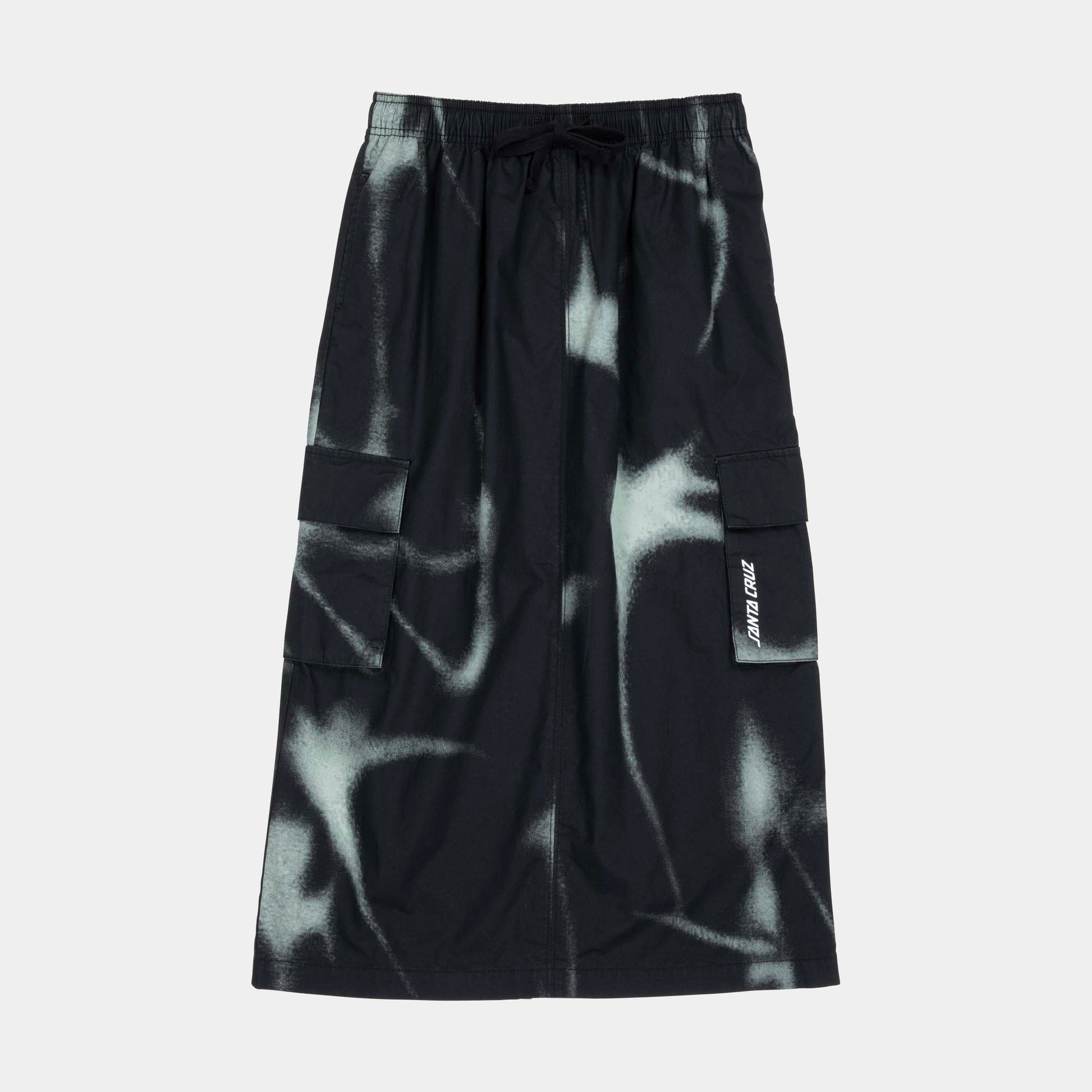 Santa Cruz Skateboards | Strip Cargo Skirt Black Acid Cloud