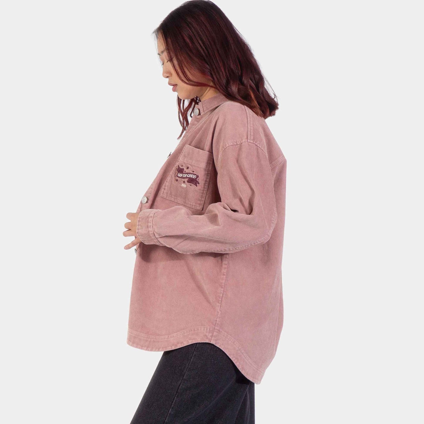 Santa Cruz | Scribe Strip Long Sleeve Shirt Putty Wash