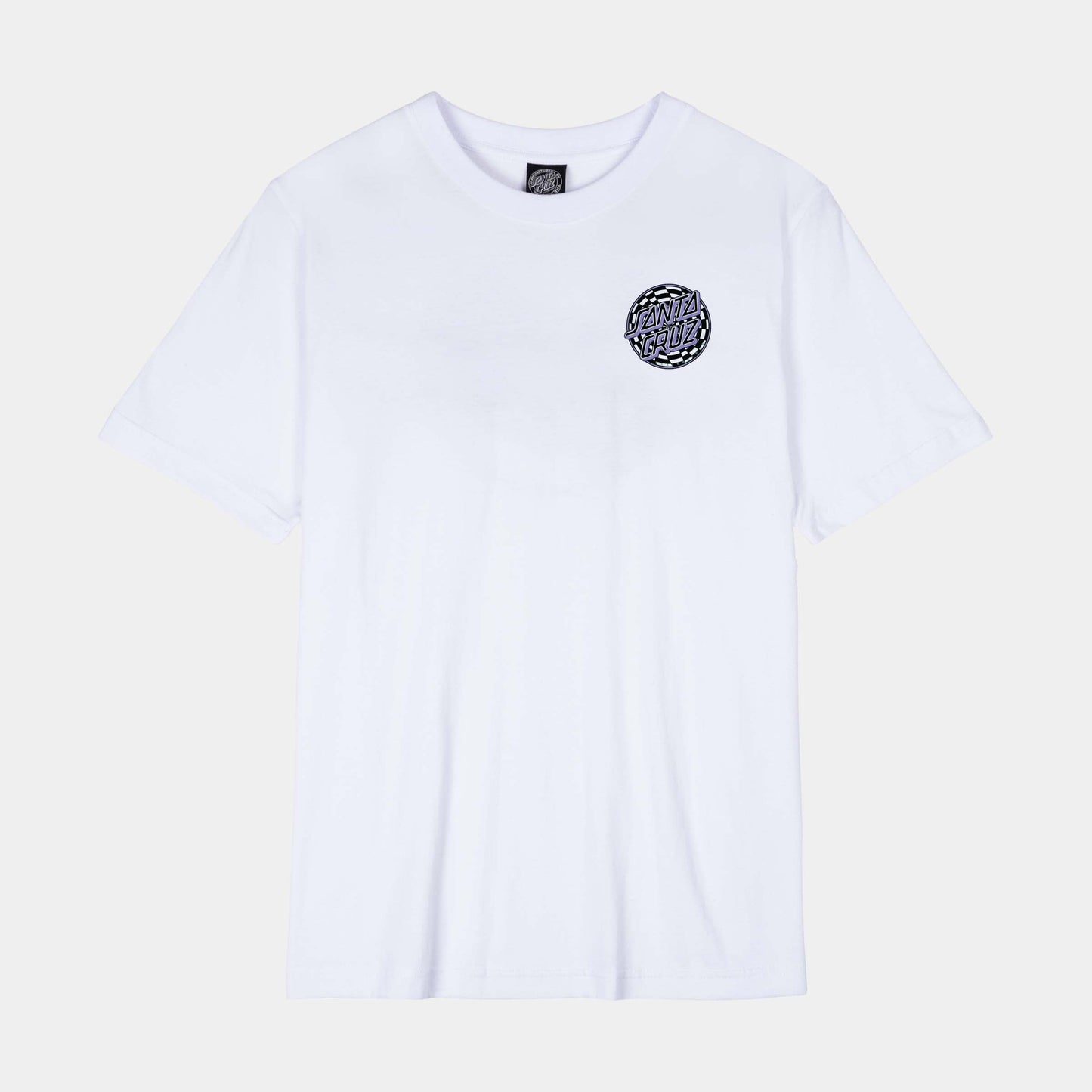 Santa Cruz Field Check Dot T Shirt White