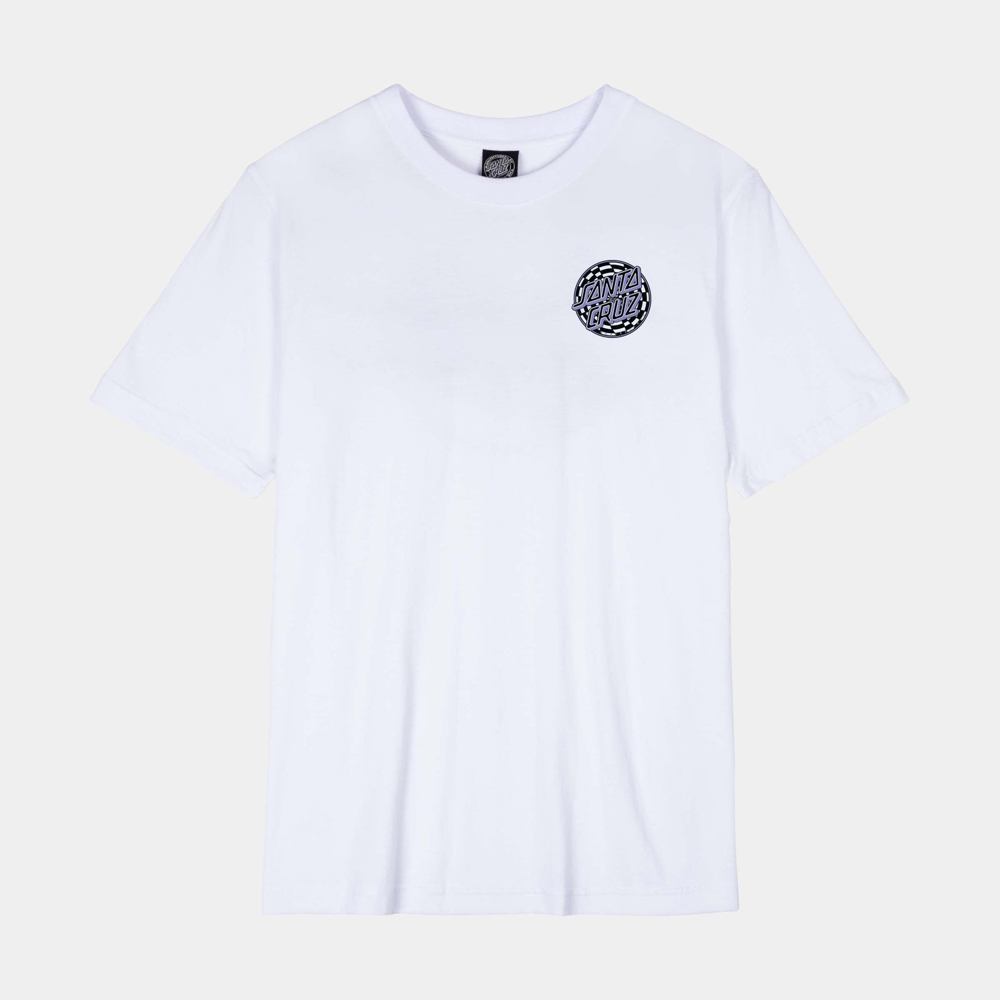 Santa Cruz Field Check Dot T Shirt White