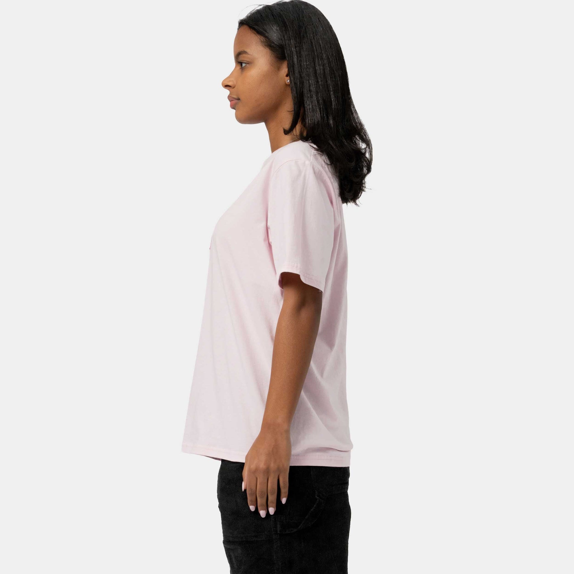 Santa Cruz Nouveau Dot Center T Shirt Rose Quartz