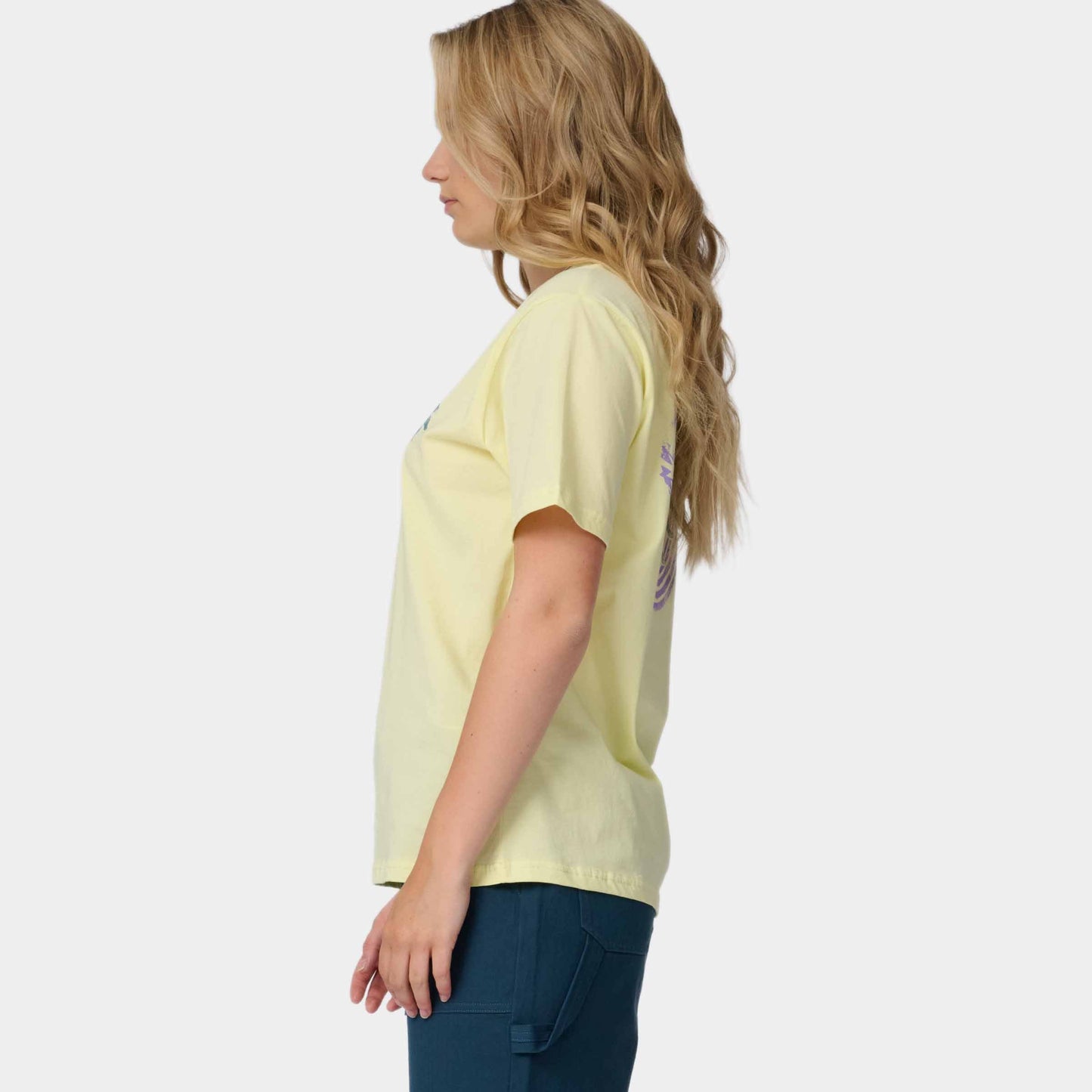 Santa Cruz Sun Daze T Shirt Celestial Yellow