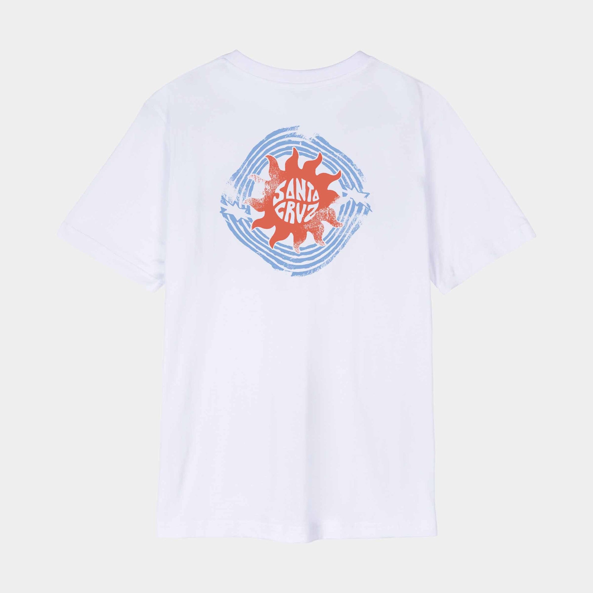 Santa Cruz Sun Daze T Shirt White
