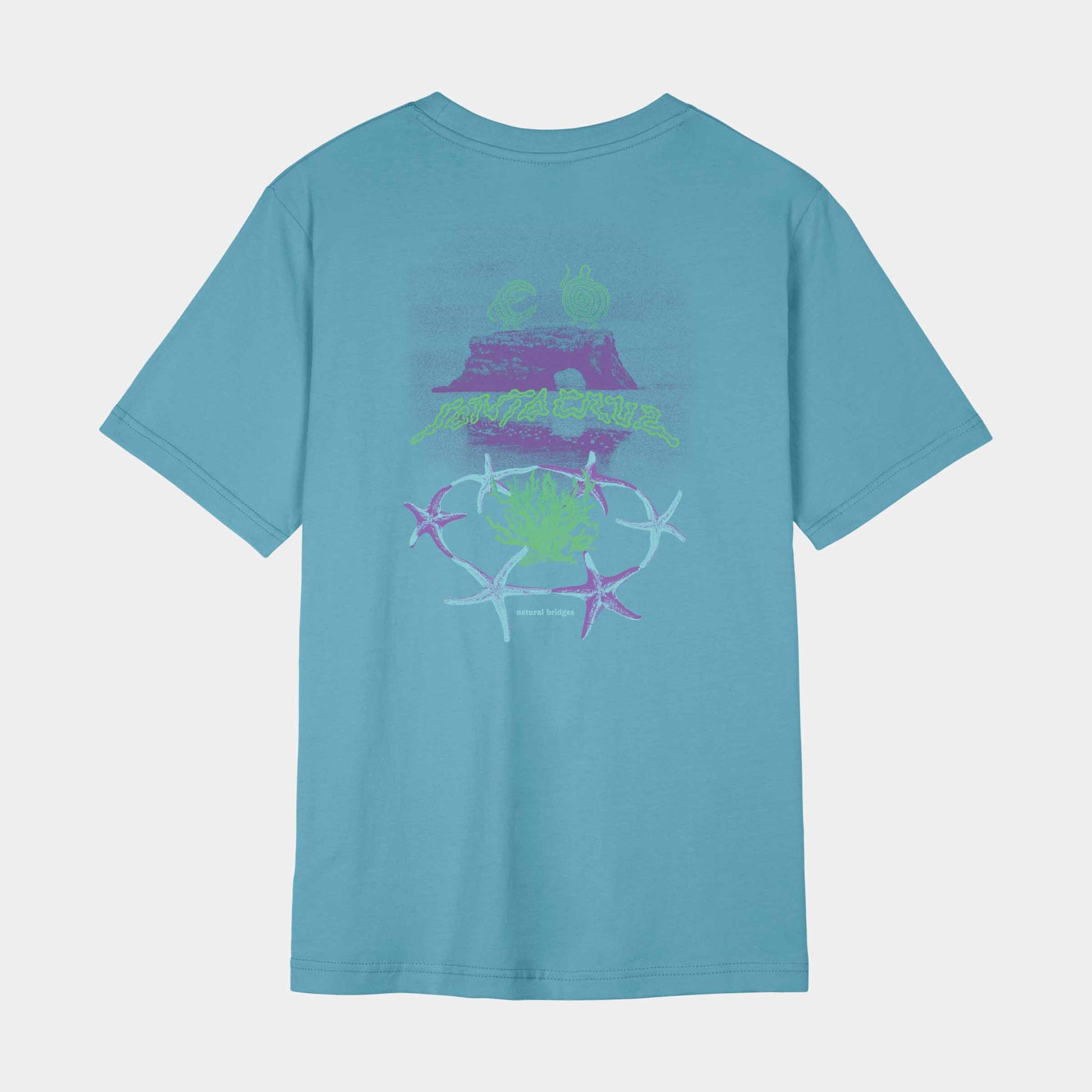 Santa Cruz Natural Bridges T Shirt Norse Blue
