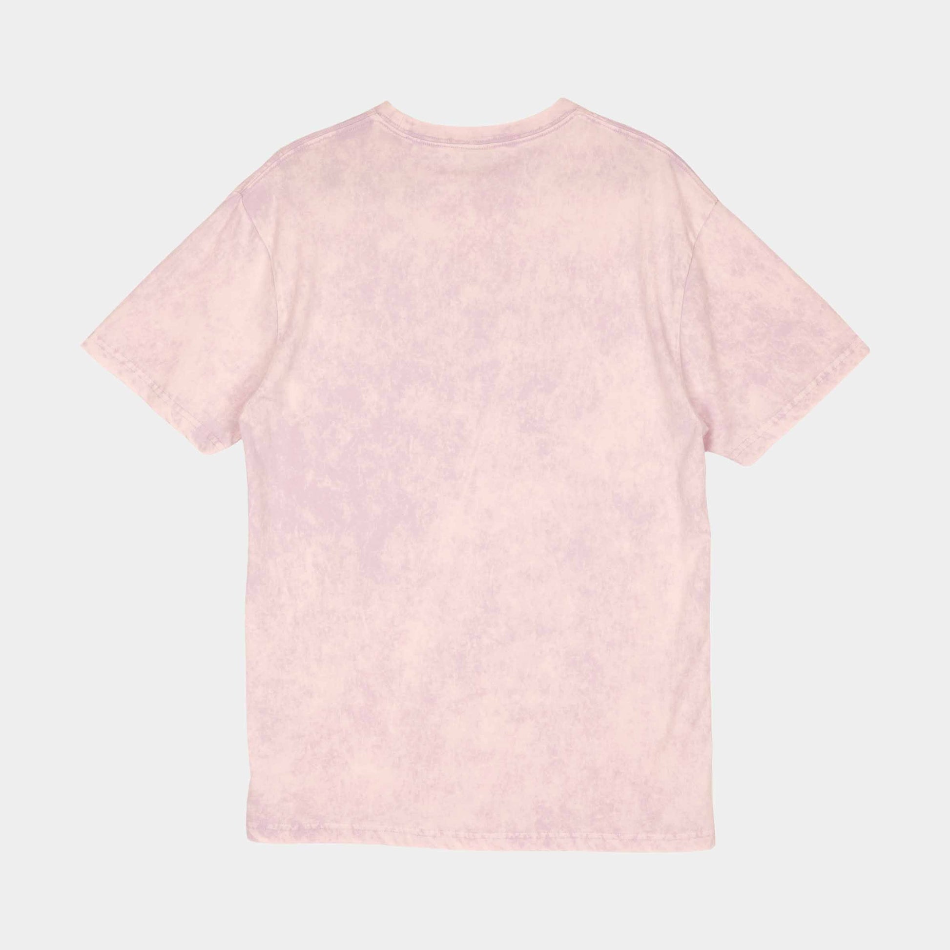Santa Cruz Sun Stamp Script T Shirt Lilac Acid Wash
