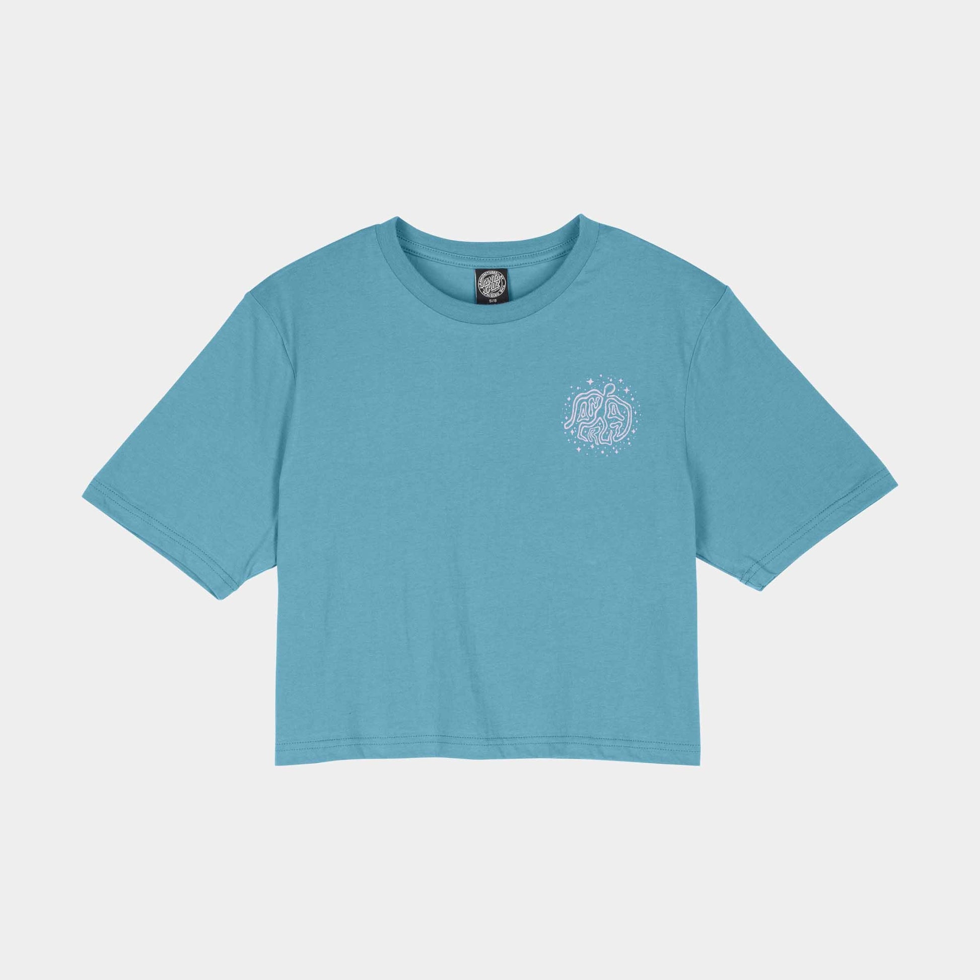 Santa Cruz Aura T Shirt Norse Blue