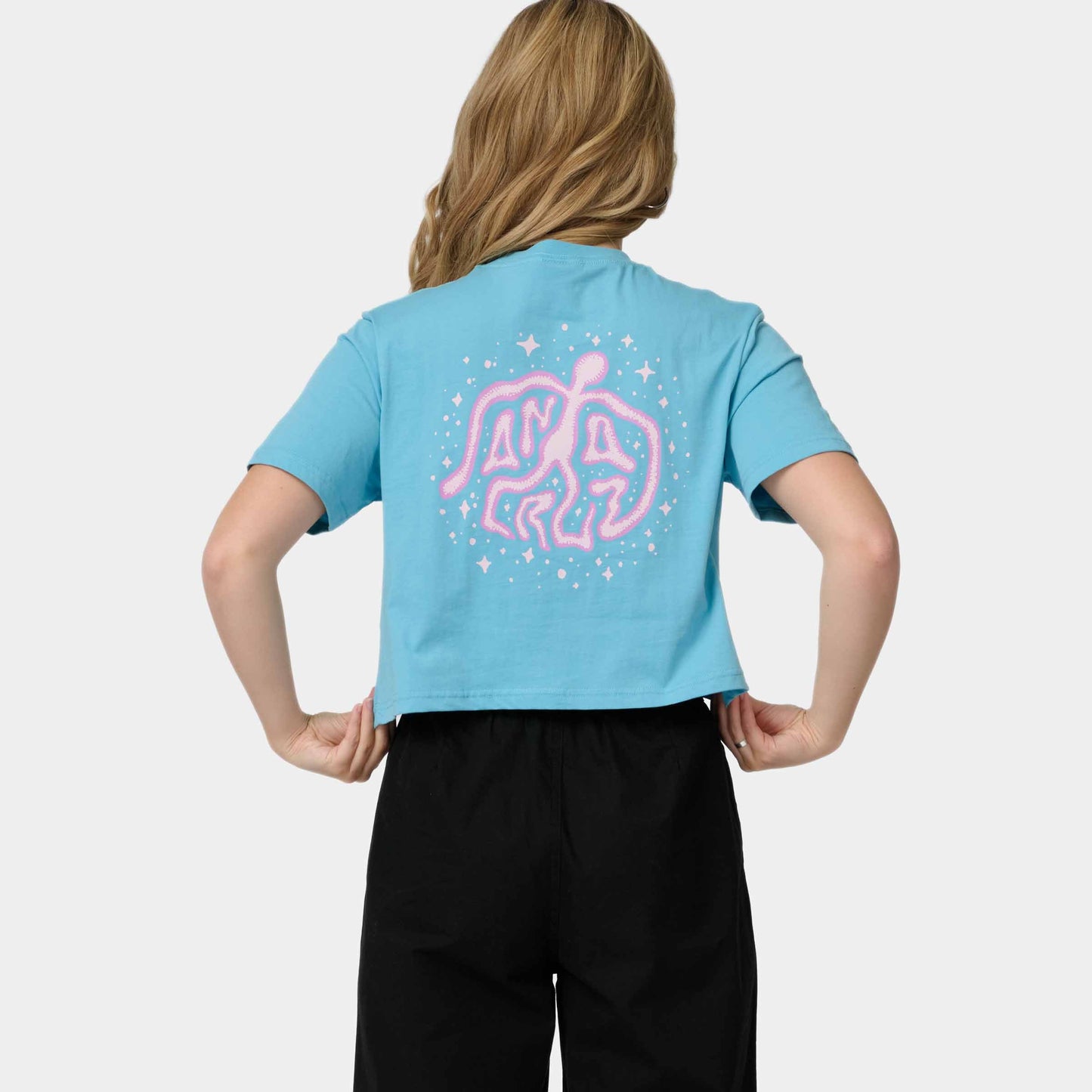 Santa Cruz Aura T Shirt Norse Blue