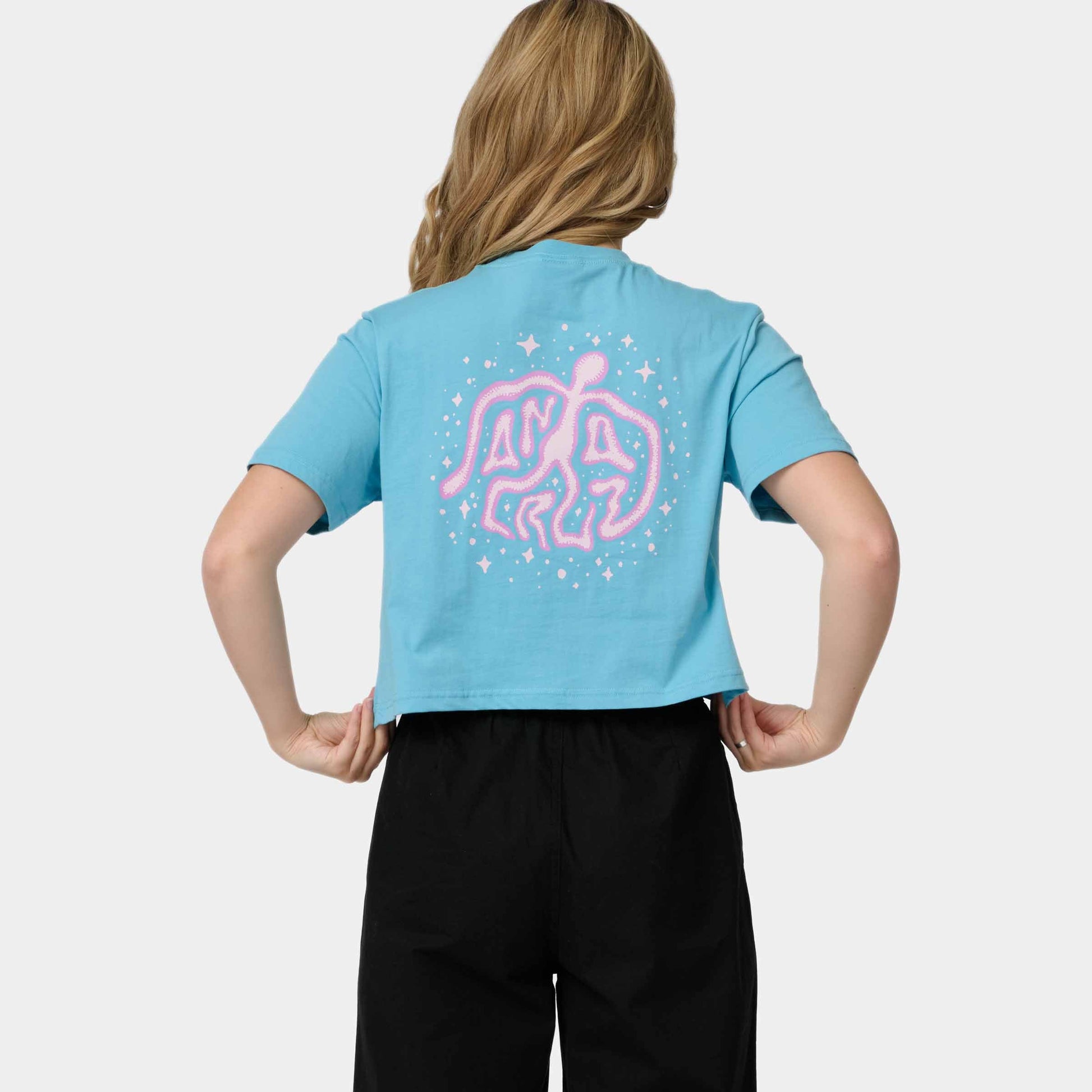 Santa Cruz Aura T Shirt Norse Blue