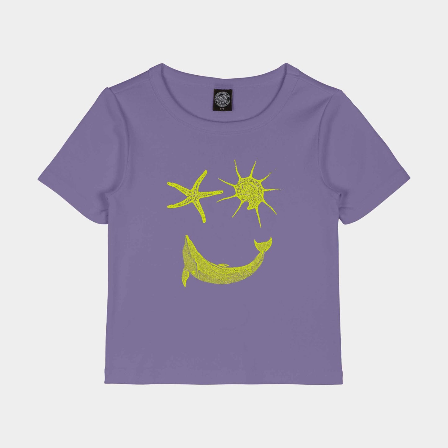 Santa Cruz Happy Place T Shirt Purple Haze