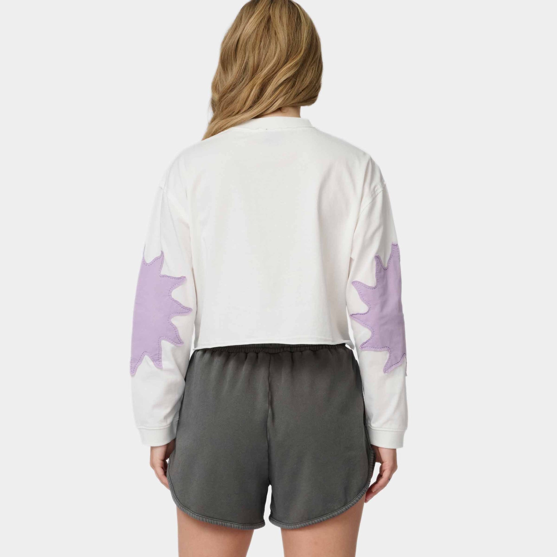 Santa Cruz Sun Daze Patch Long Sleeve Top White