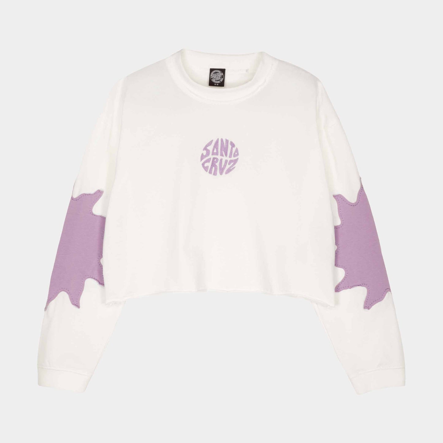 Santa Cruz Sun Daze Patch Long Sleeve Top White