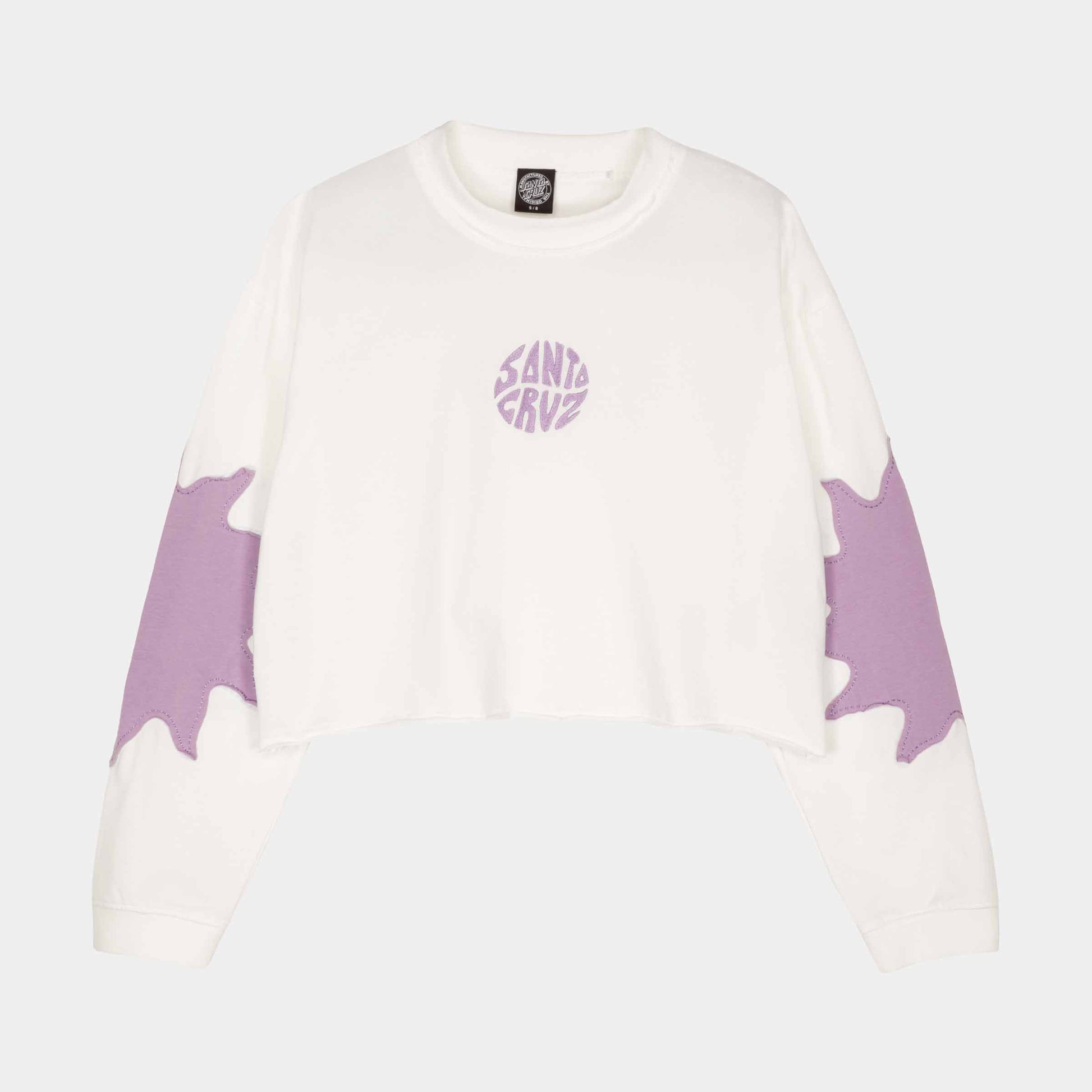 Santa Cruz Sun Daze Patch Long Sleeve Top White