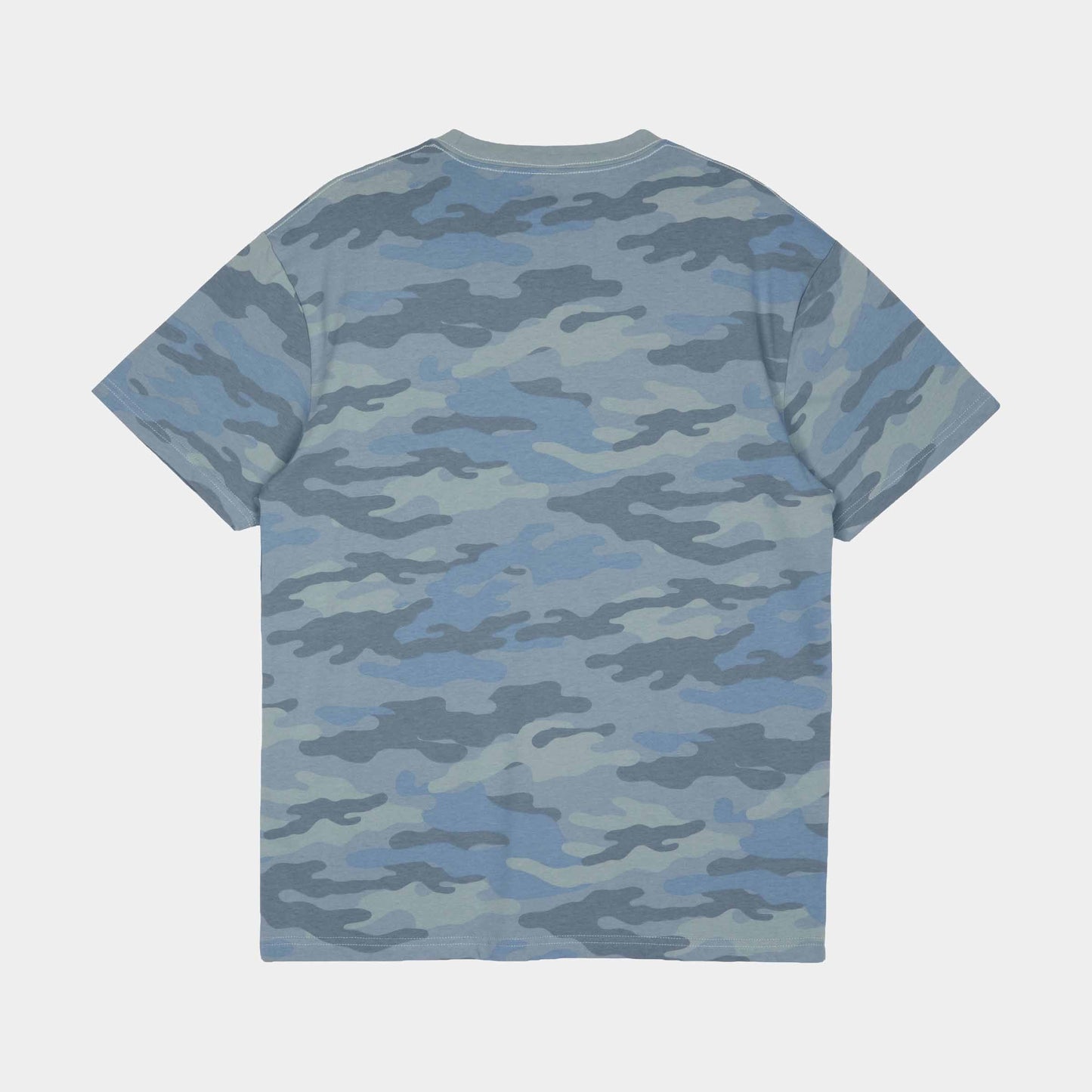Santa Cruz Strip Emb T Shirt Blue Camo