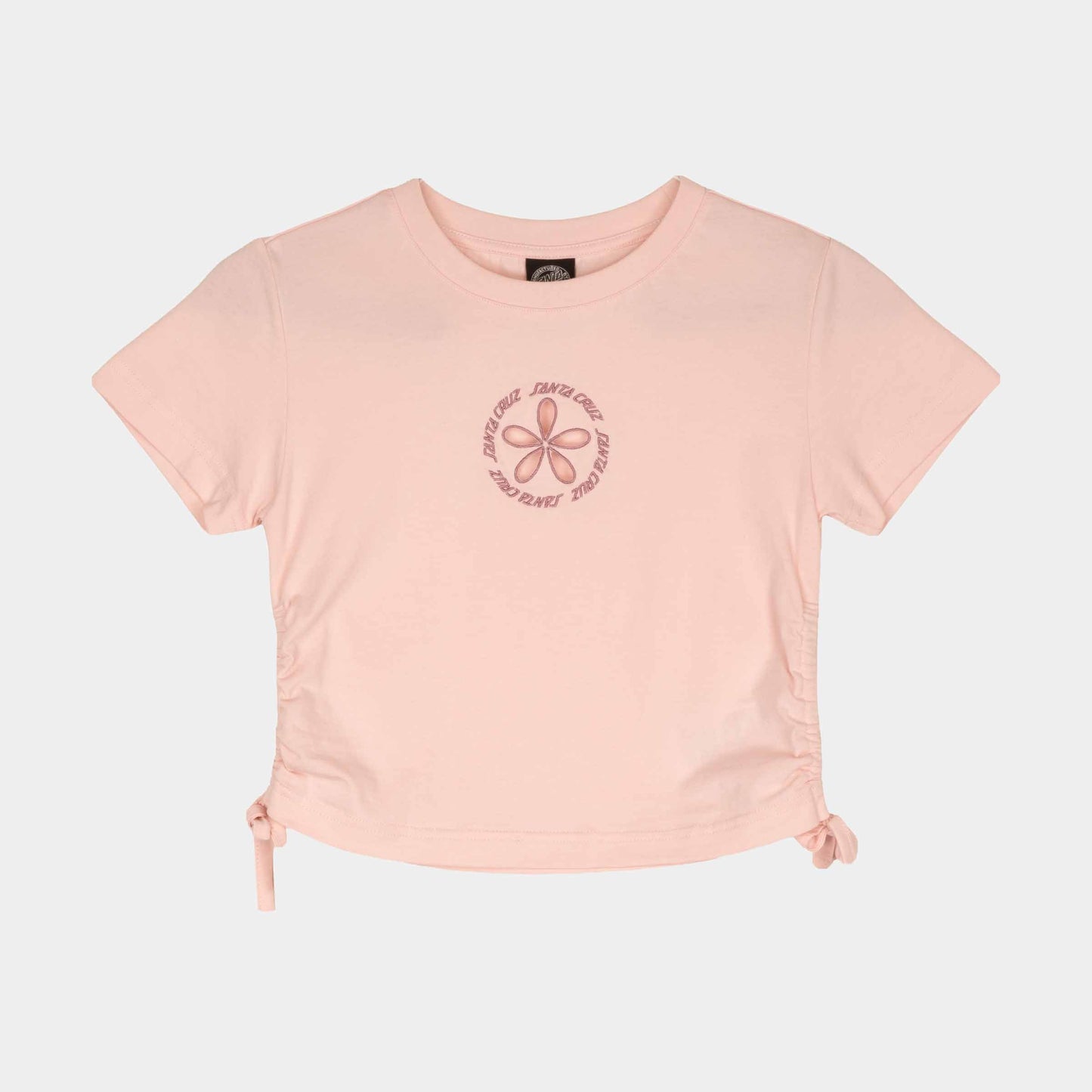 Santa Cruz Ringed Flower Tie T Shirt Candy Floss