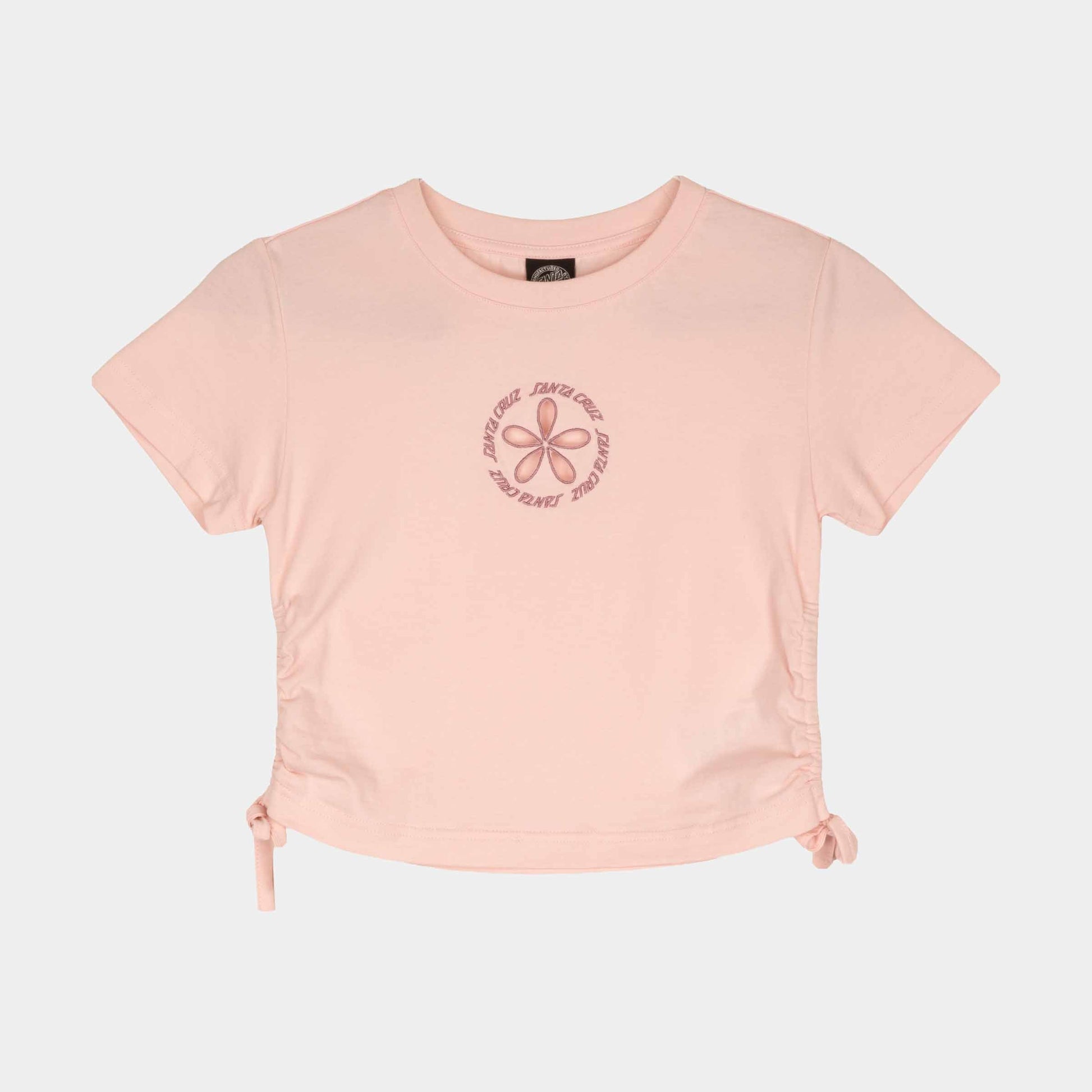 Santa Cruz Ringed Flower Tie T Shirt Candy Floss