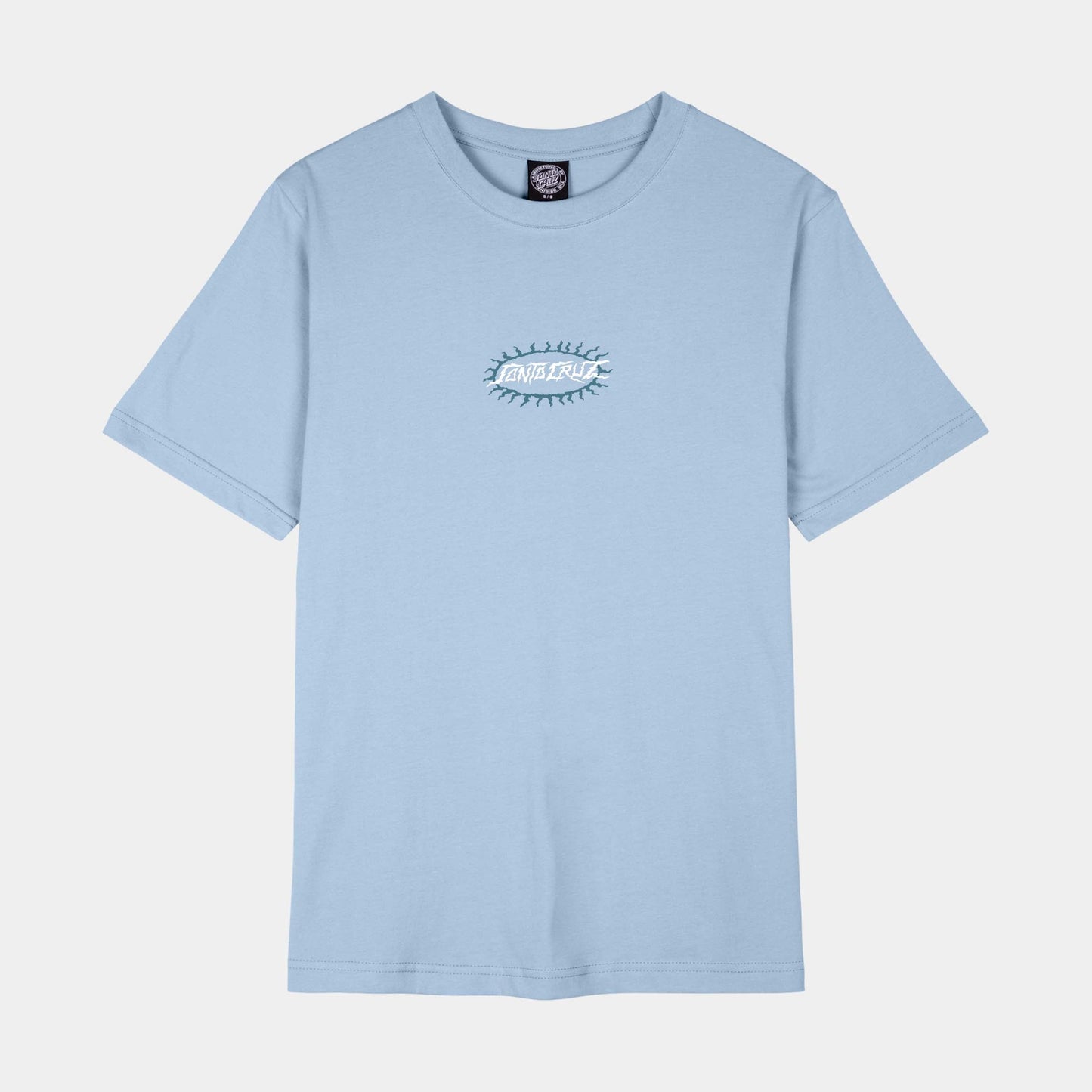 Santa Cruz Skateboards | Acid Oval Dot T Shirt Blue Aura