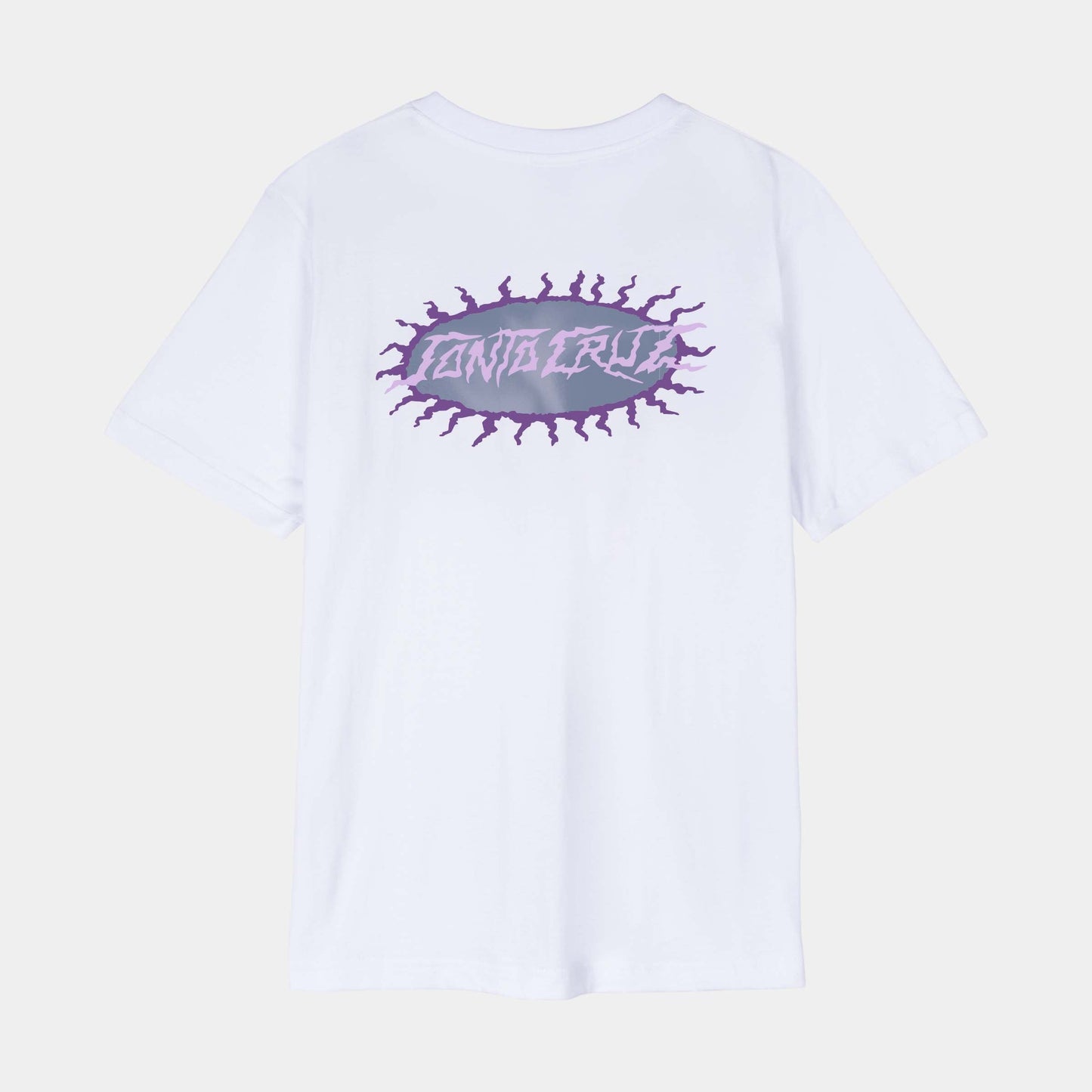 Santa Cruz Skateboards | Acid Oval Dot T Shirt White