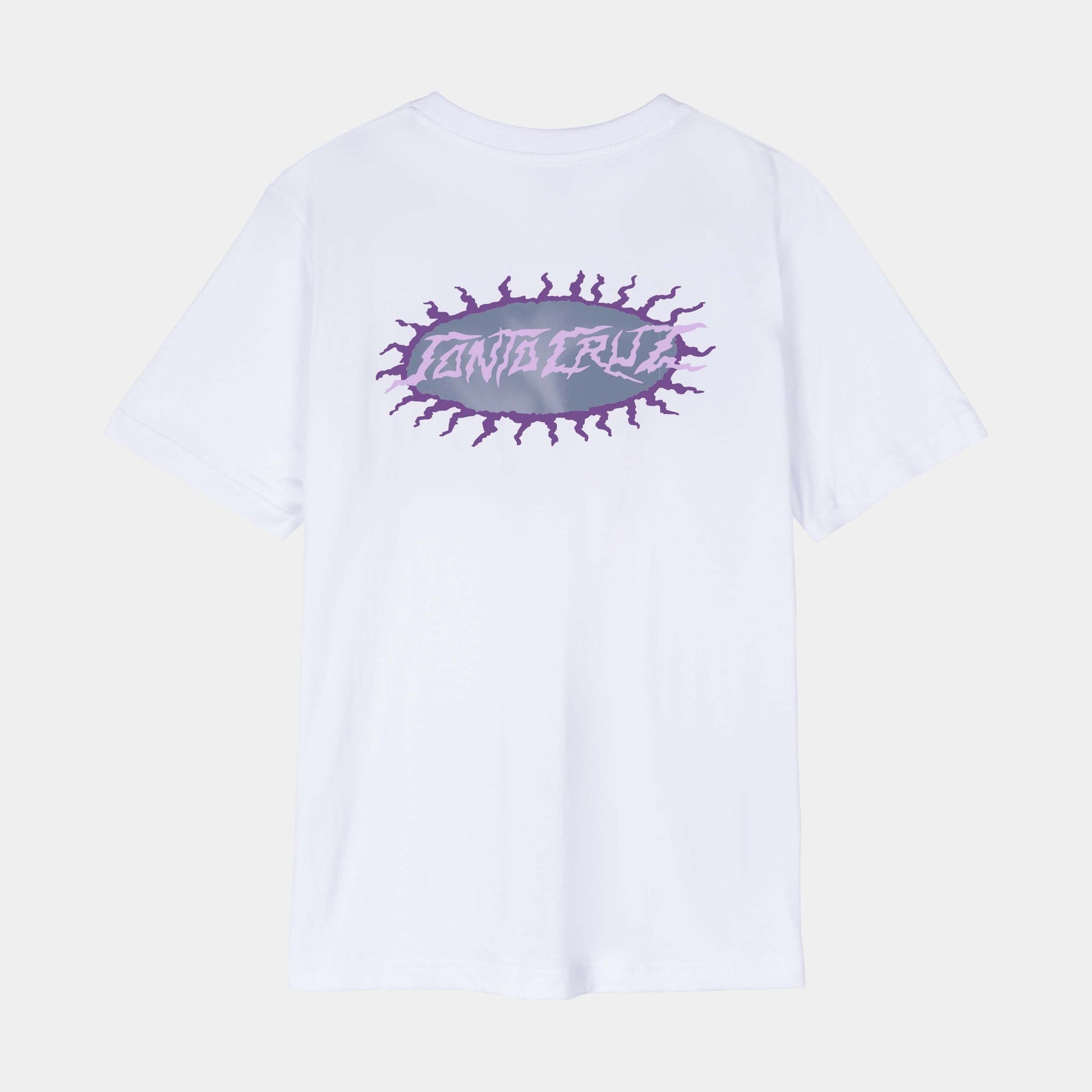 Santa Cruz Skateboards | Acid Oval Dot T Shirt White