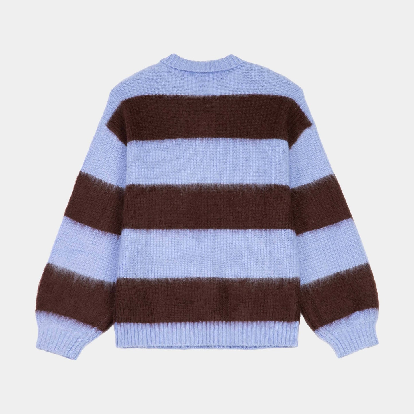 Santa Cruz | Groovy Stack Knit Polo Blue Brown Stripe