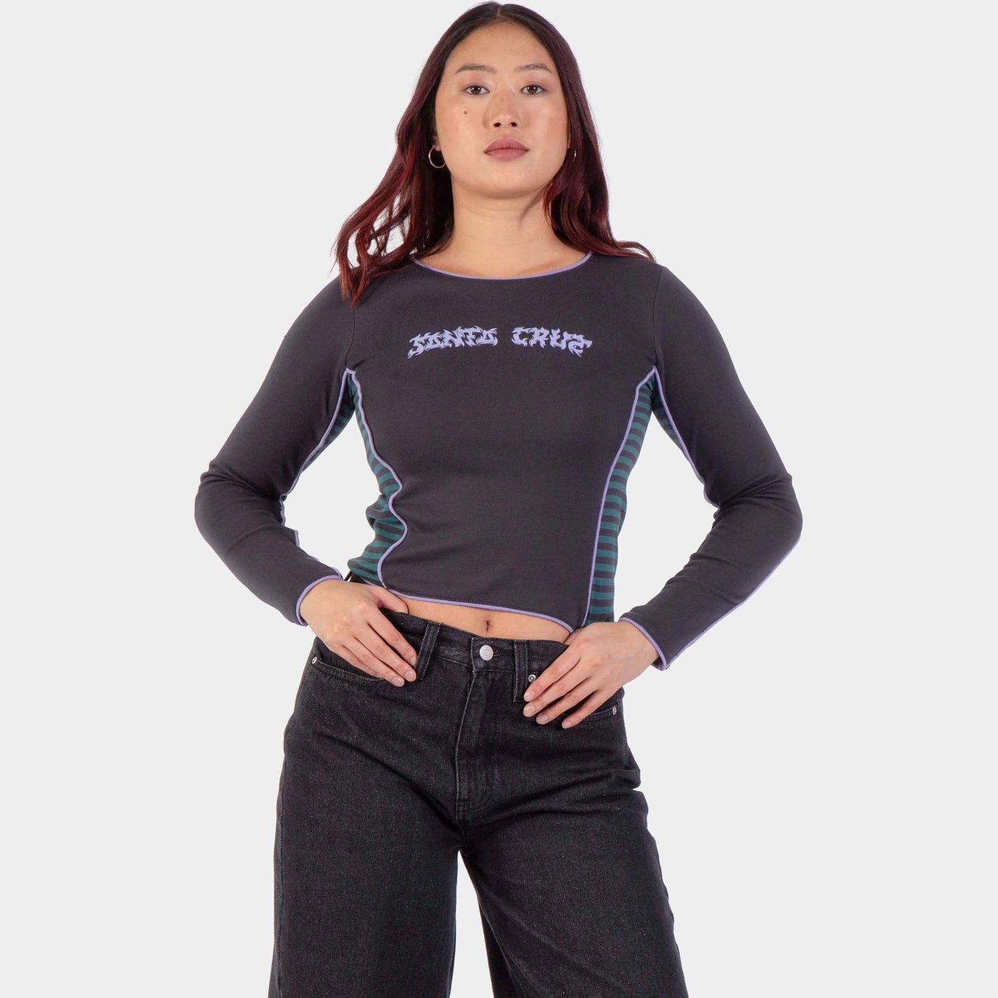 Santa Cruz | Razor Arch Strip Long Sleeve T Shirt Multi