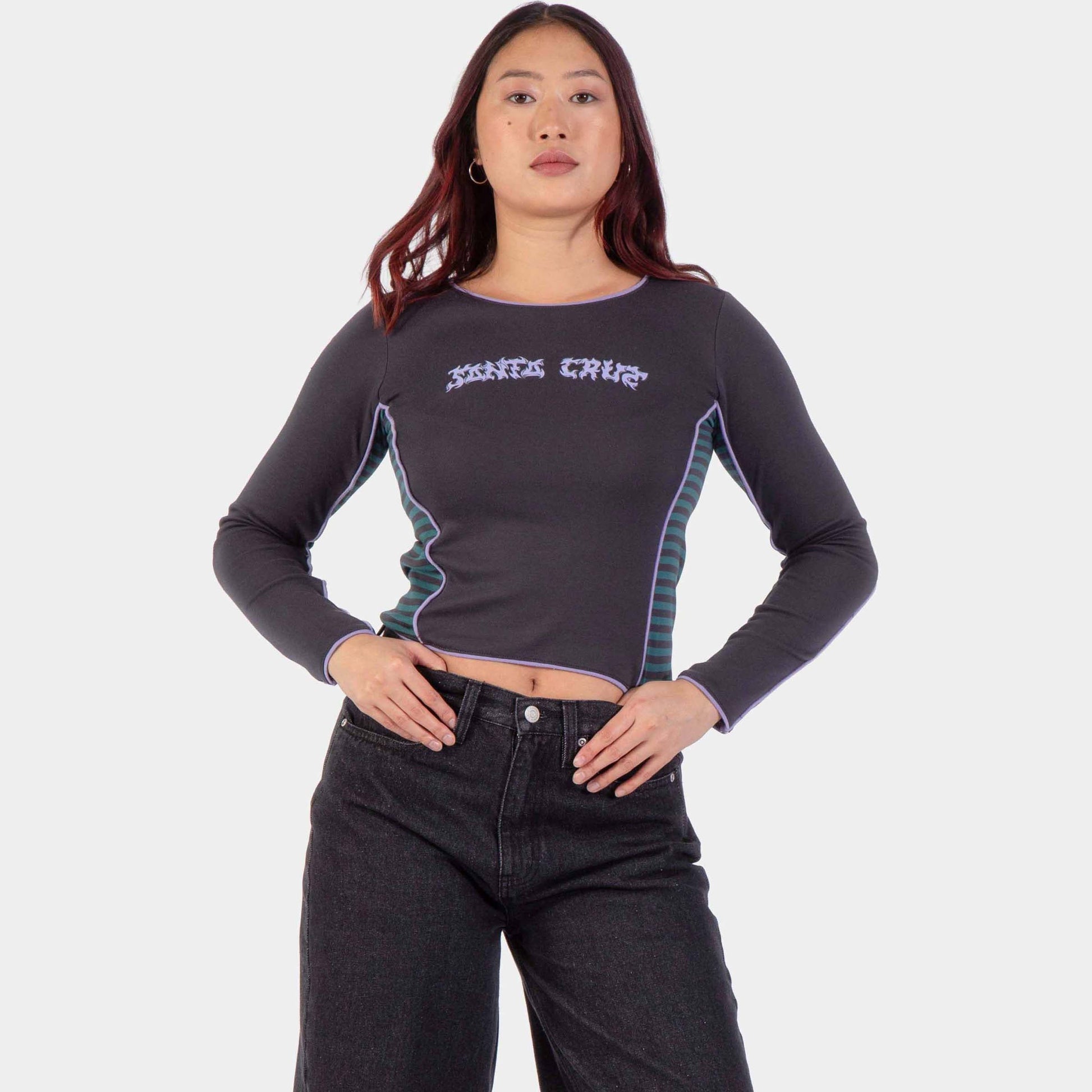 Santa Cruz | Razor Arch Strip Long Sleeve T Shirt Multi