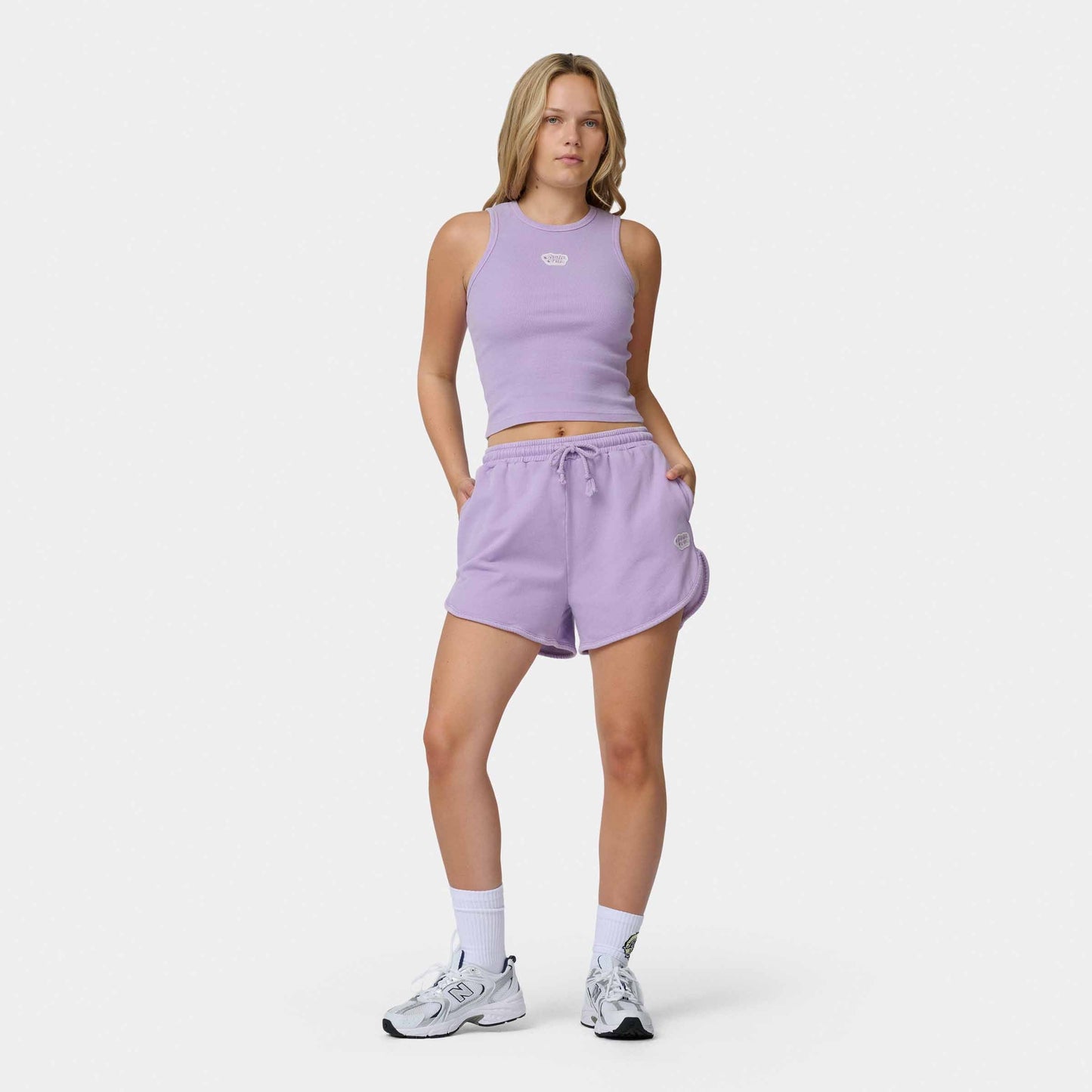 Santa Cruz Groovy Stack Tank Lilac Wash