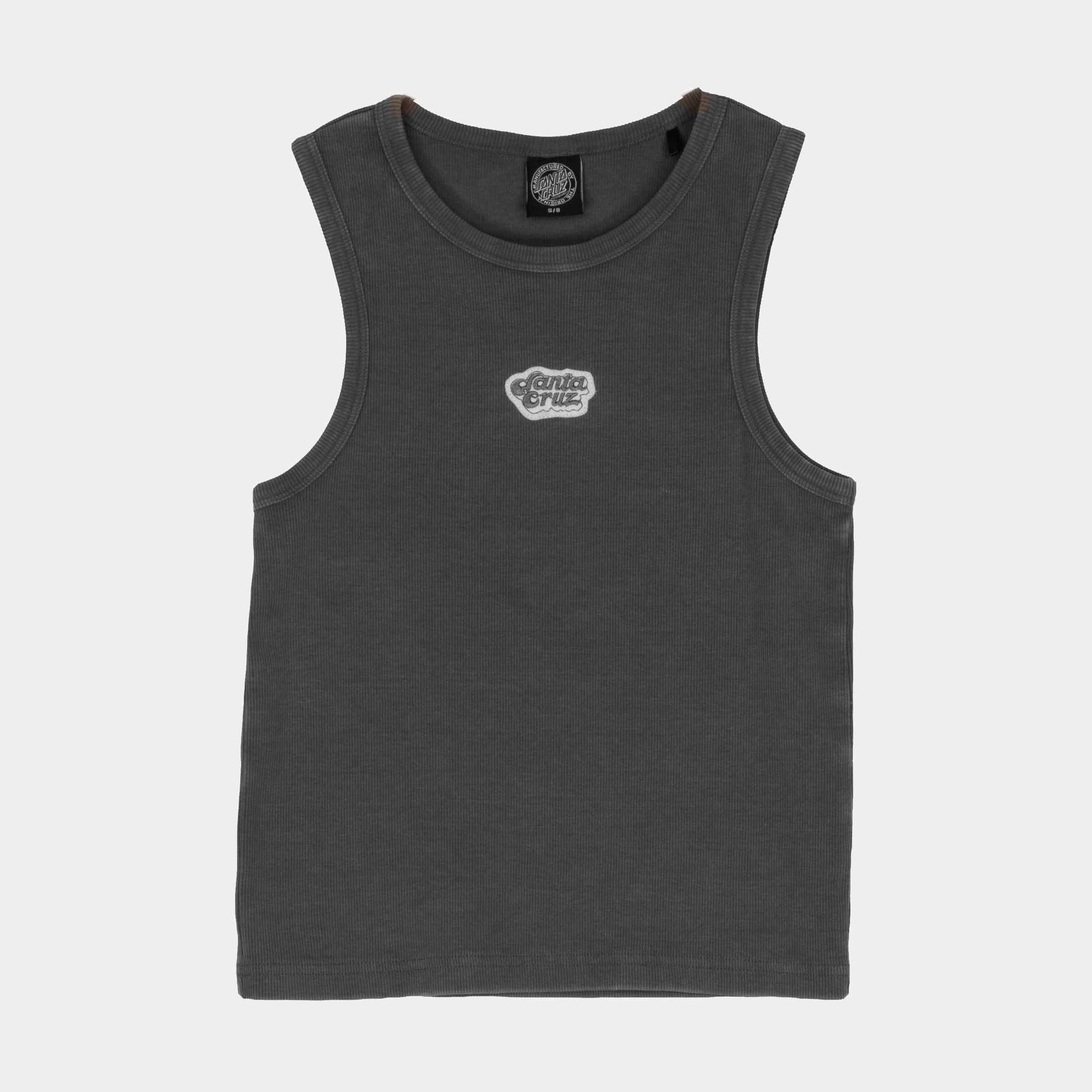 Santa Cruz Groovy Stack Tank Grey Wash