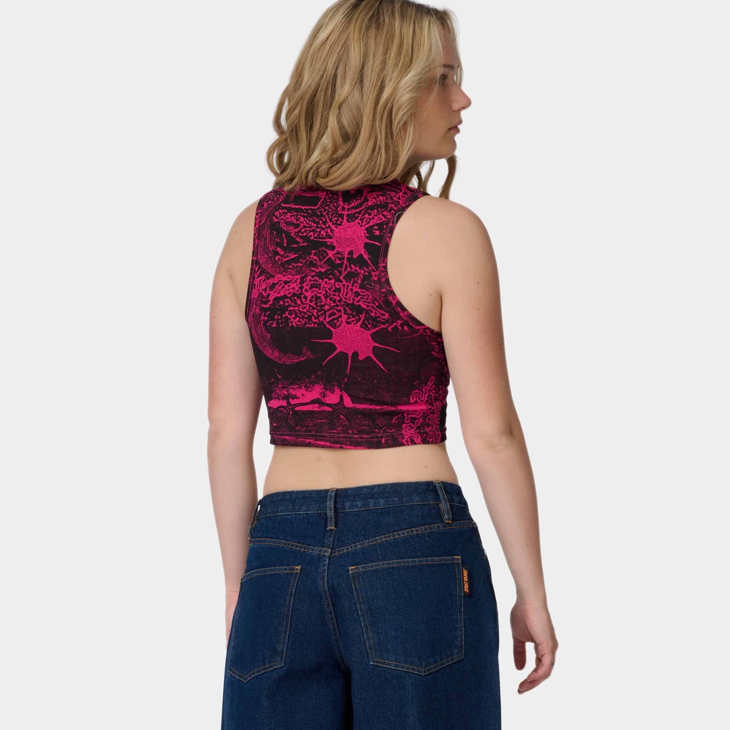 Santa Cruz Natural Bridges Repeat Tank Fuchsia