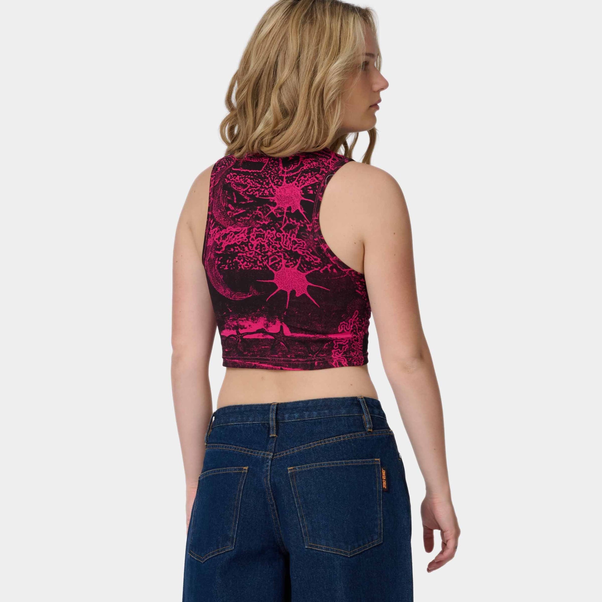 Santa Cruz Natural Bridges Repeat Tank Fuchsia