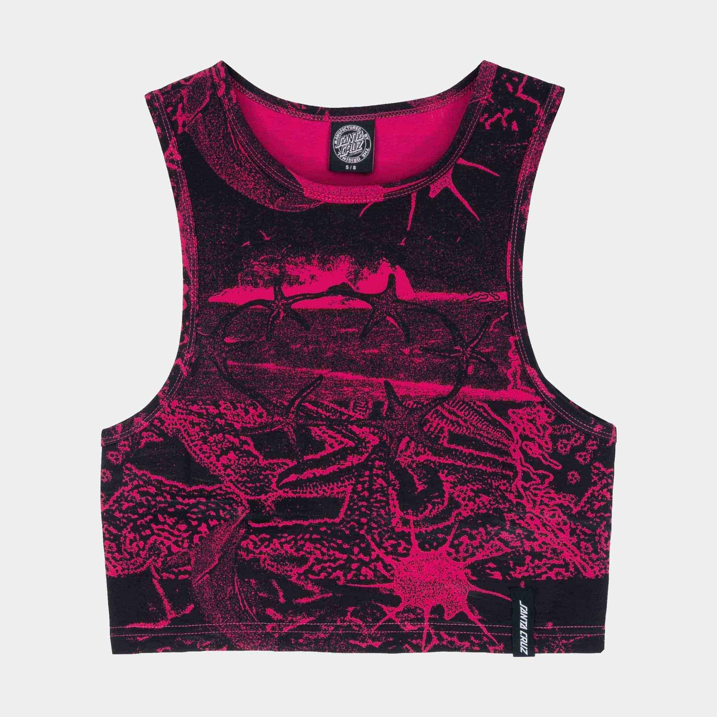 Santa Cruz Natural Bridges Repeat Tank Fuchsia