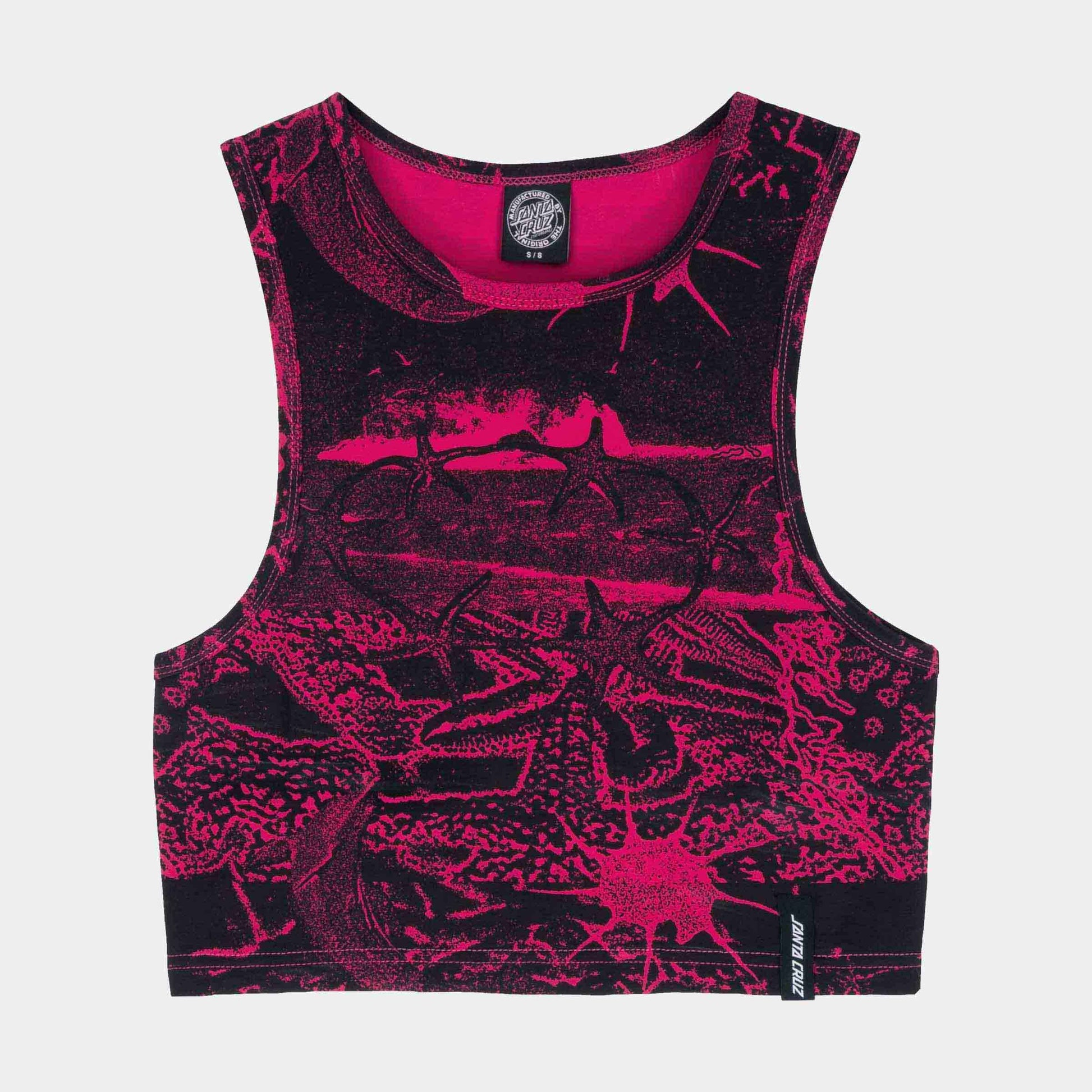 Santa Cruz Natural Bridges Repeat Tank Fuchsia