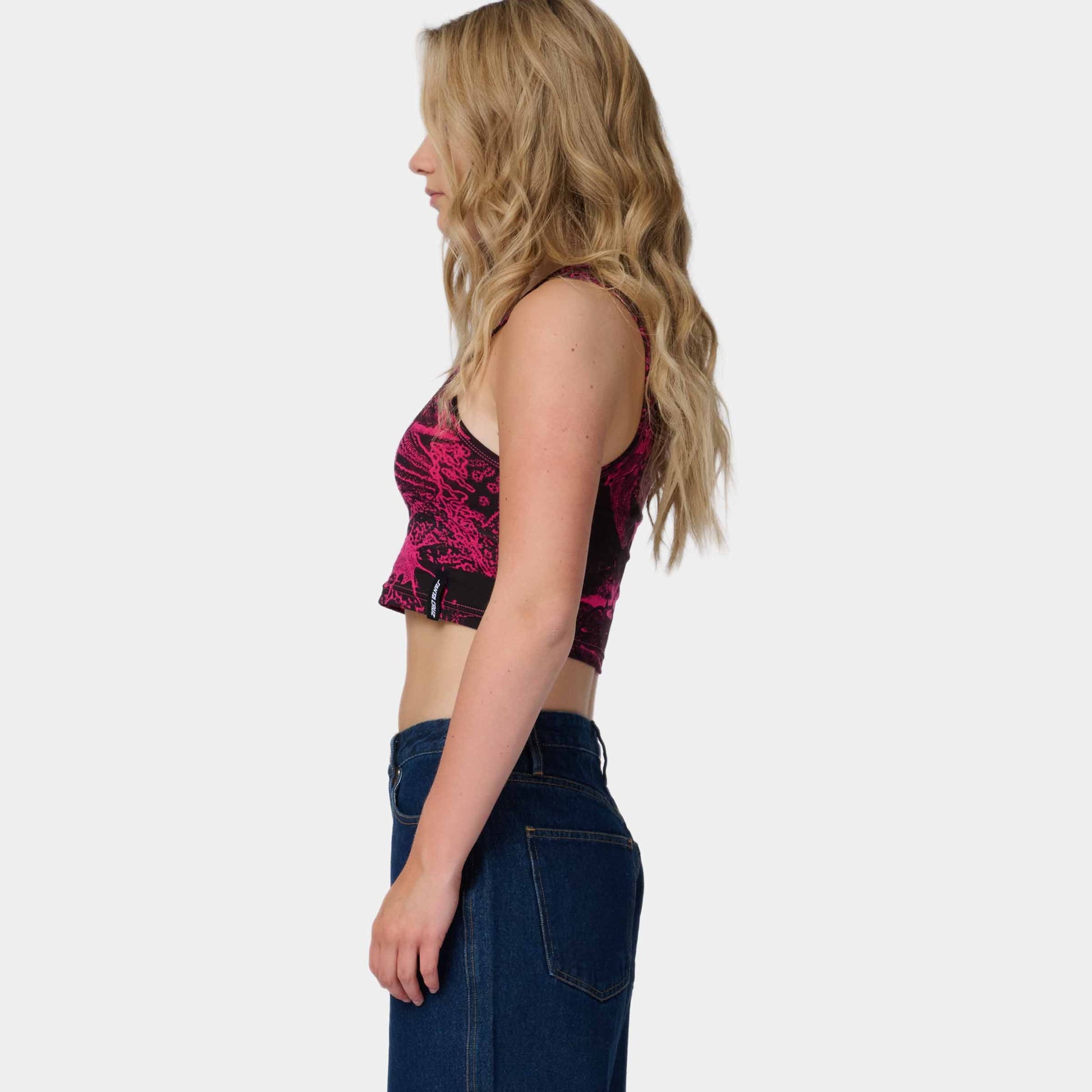 Santa Cruz Natural Bridges Repeat Tank Fuchsia