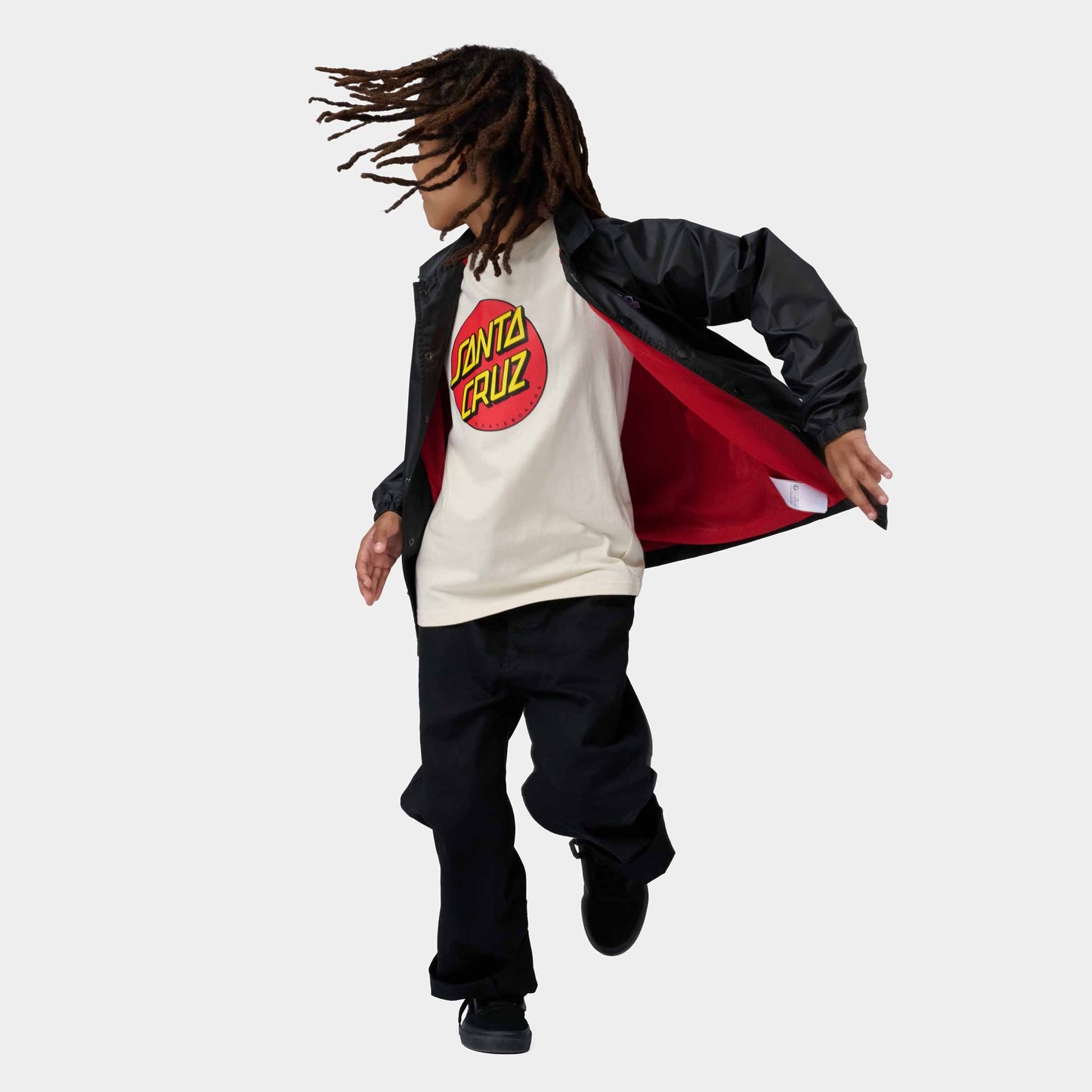 Santa Cruz Youth OGSC Sports Jacket Black