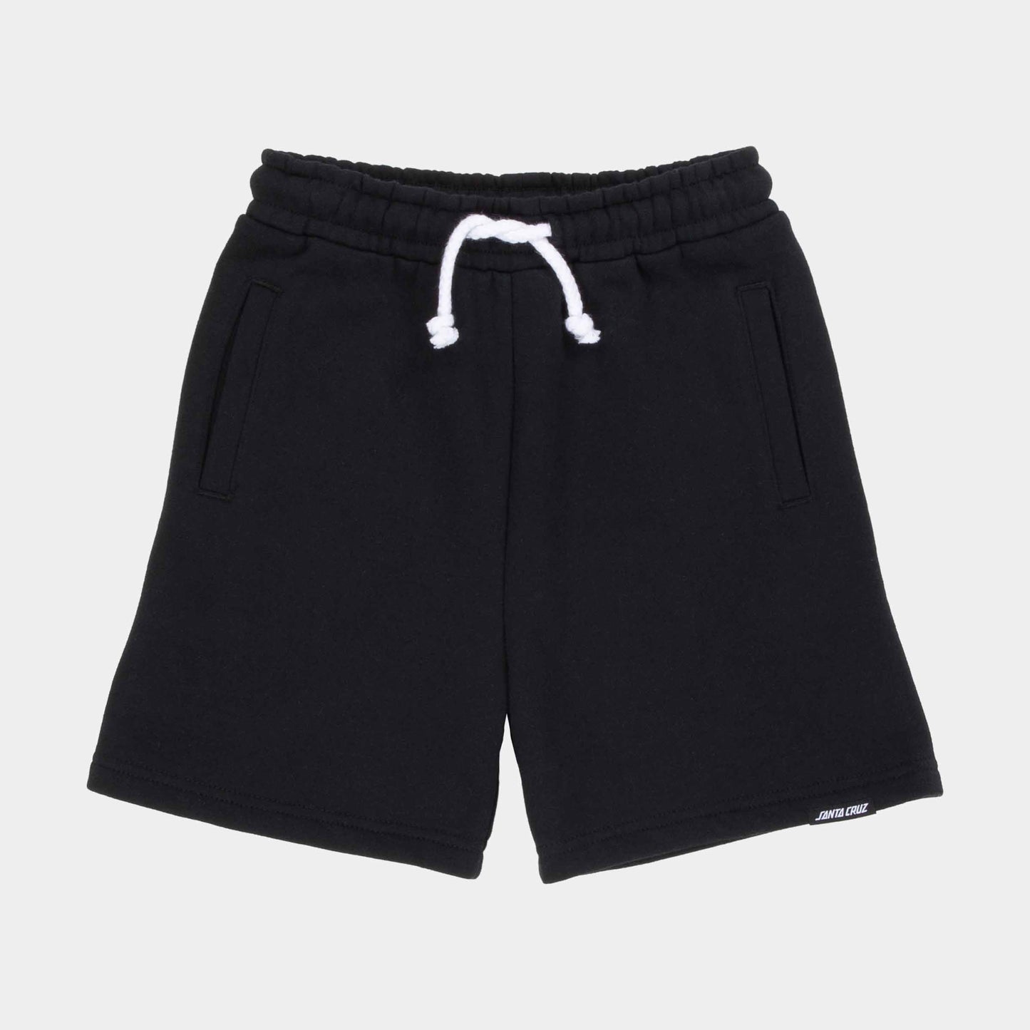 Santa Cruz Youth Strip Oval Shorts Black