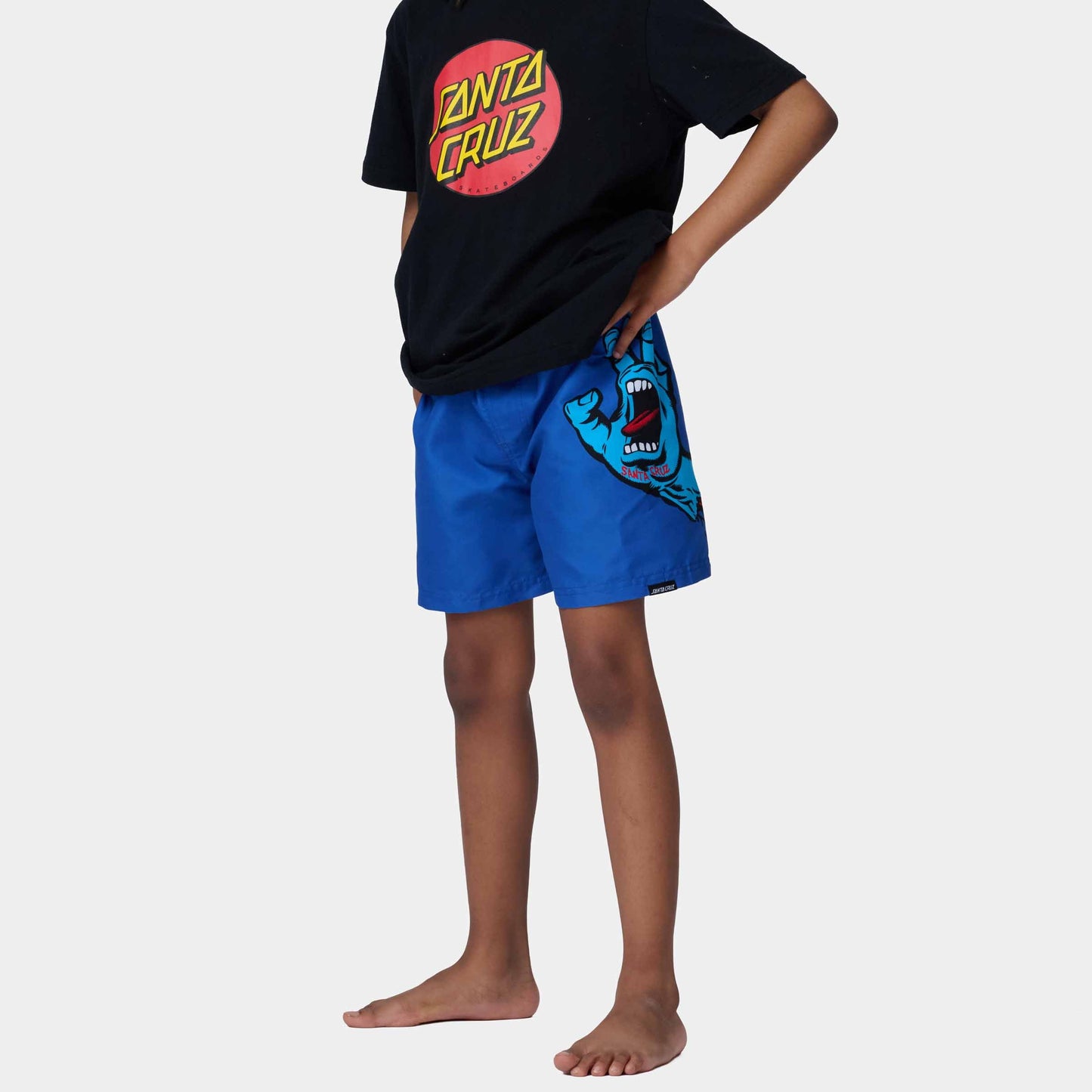 Santa Cruz Youth Screaming Hand Swimshort Ultramarine
