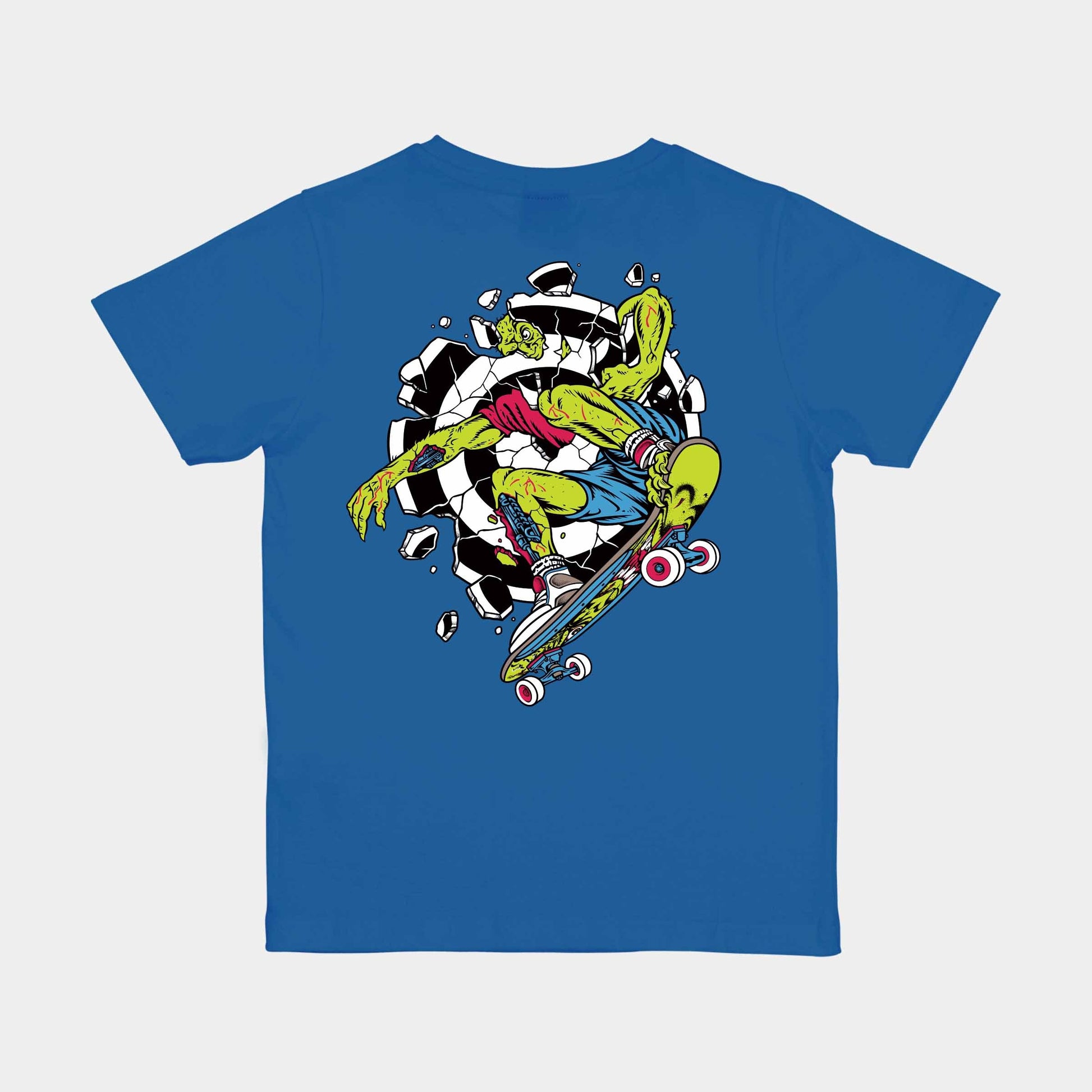 Santa Cruz Youth Rob Smasher T Shirt Ultramarine