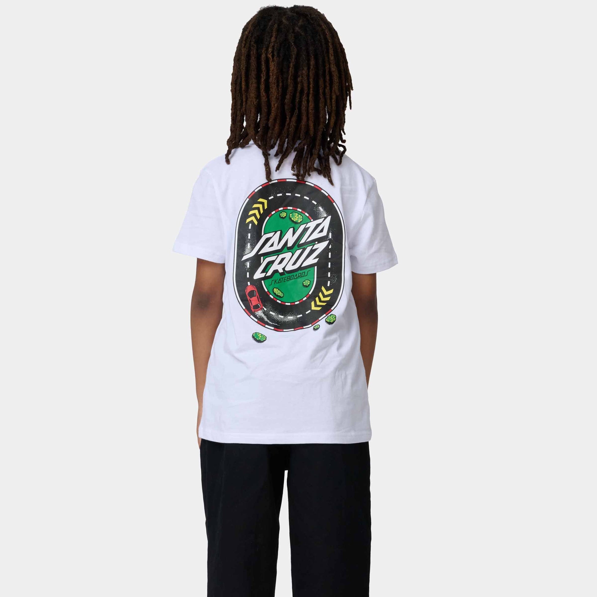 Santa Cruz Youth Pit Cruz T Shirt White