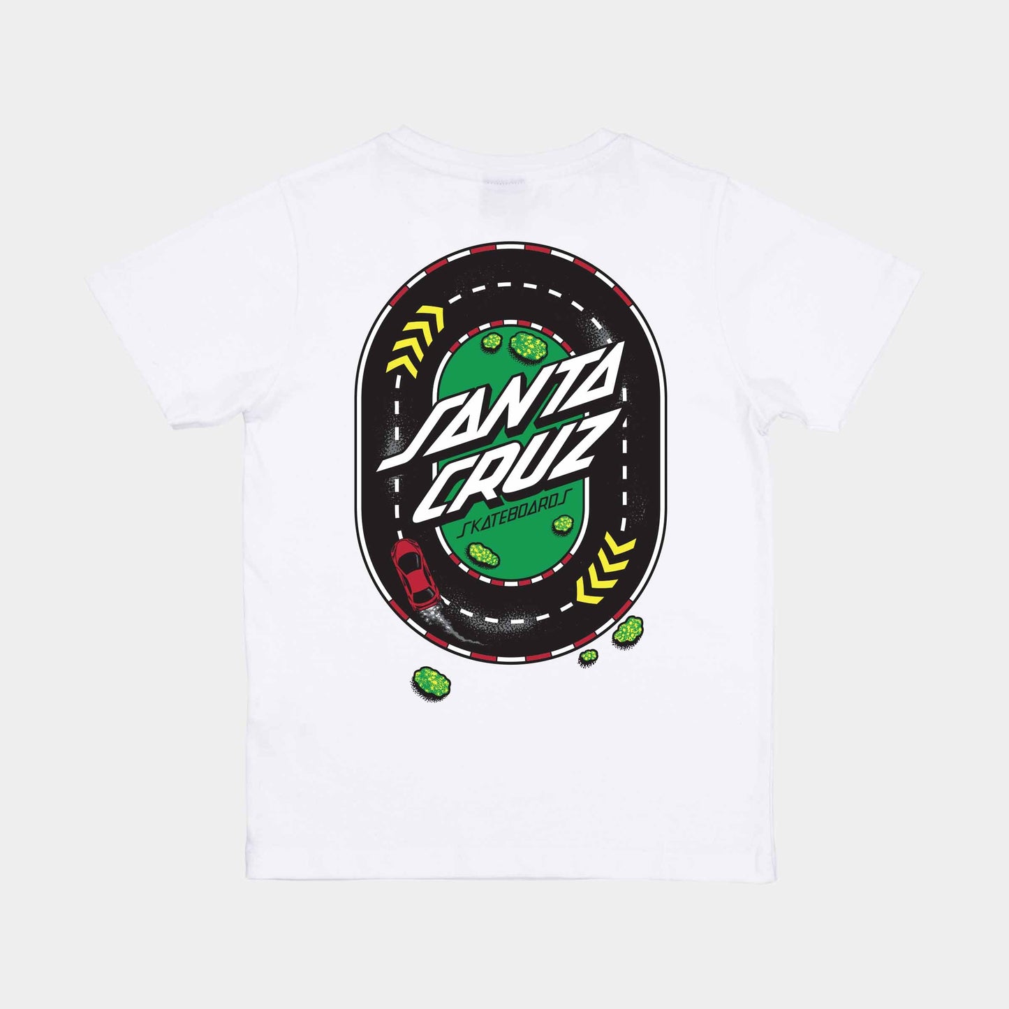 Santa Cruz Youth Pit Cruz T Shirt White