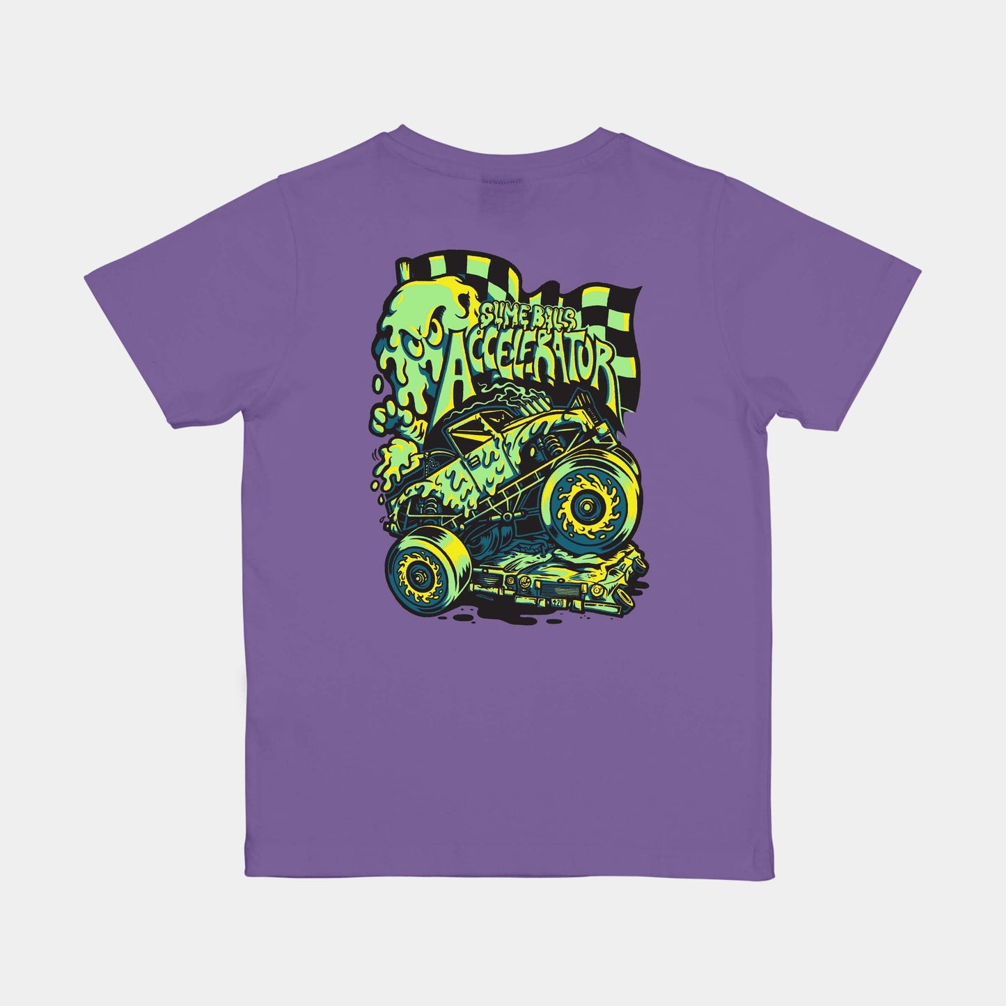 Santa Cruz | Youth Slime Balls Accelerator T Shirt Fresh Purple